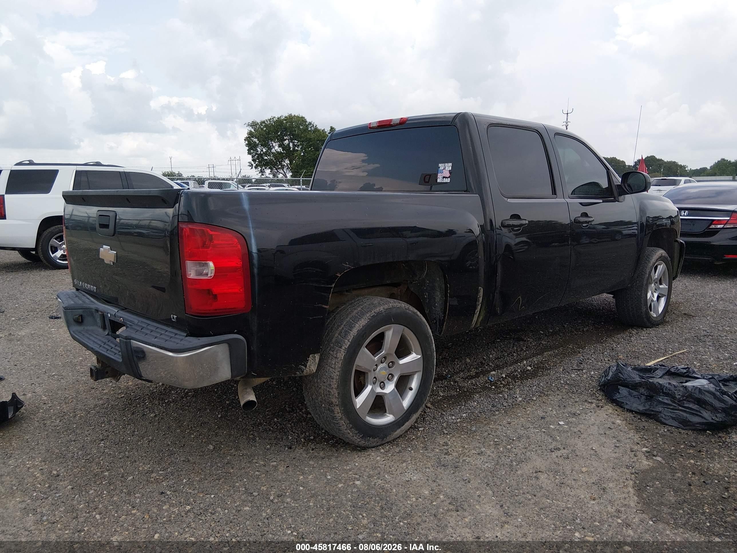 2008 Chevrolet Silverado 1500 Lt1 Black vin: 3GCEC13J28G274900