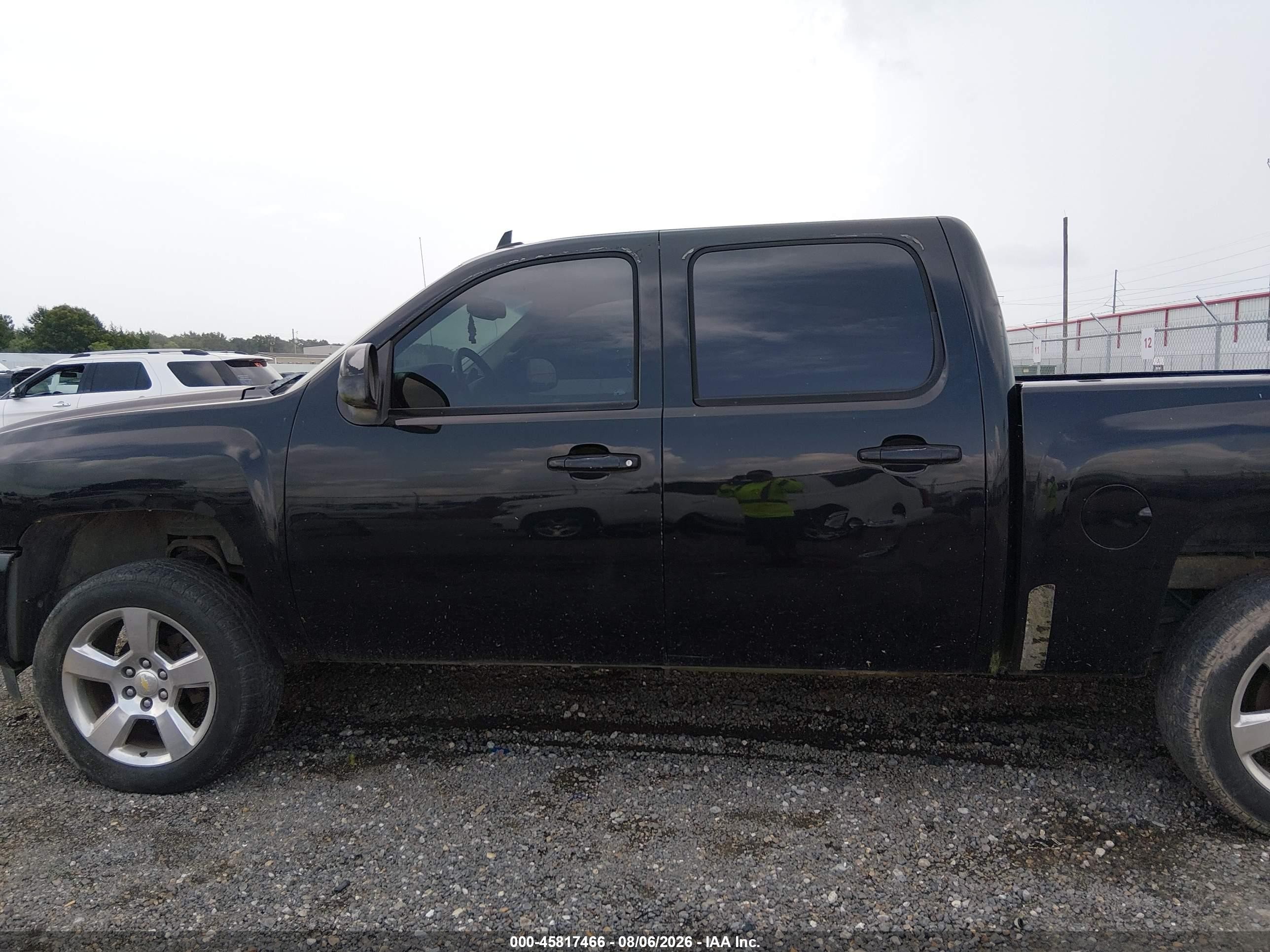 2008 Chevrolet Silverado 1500 Lt1 Black vin: 3GCEC13J28G274900