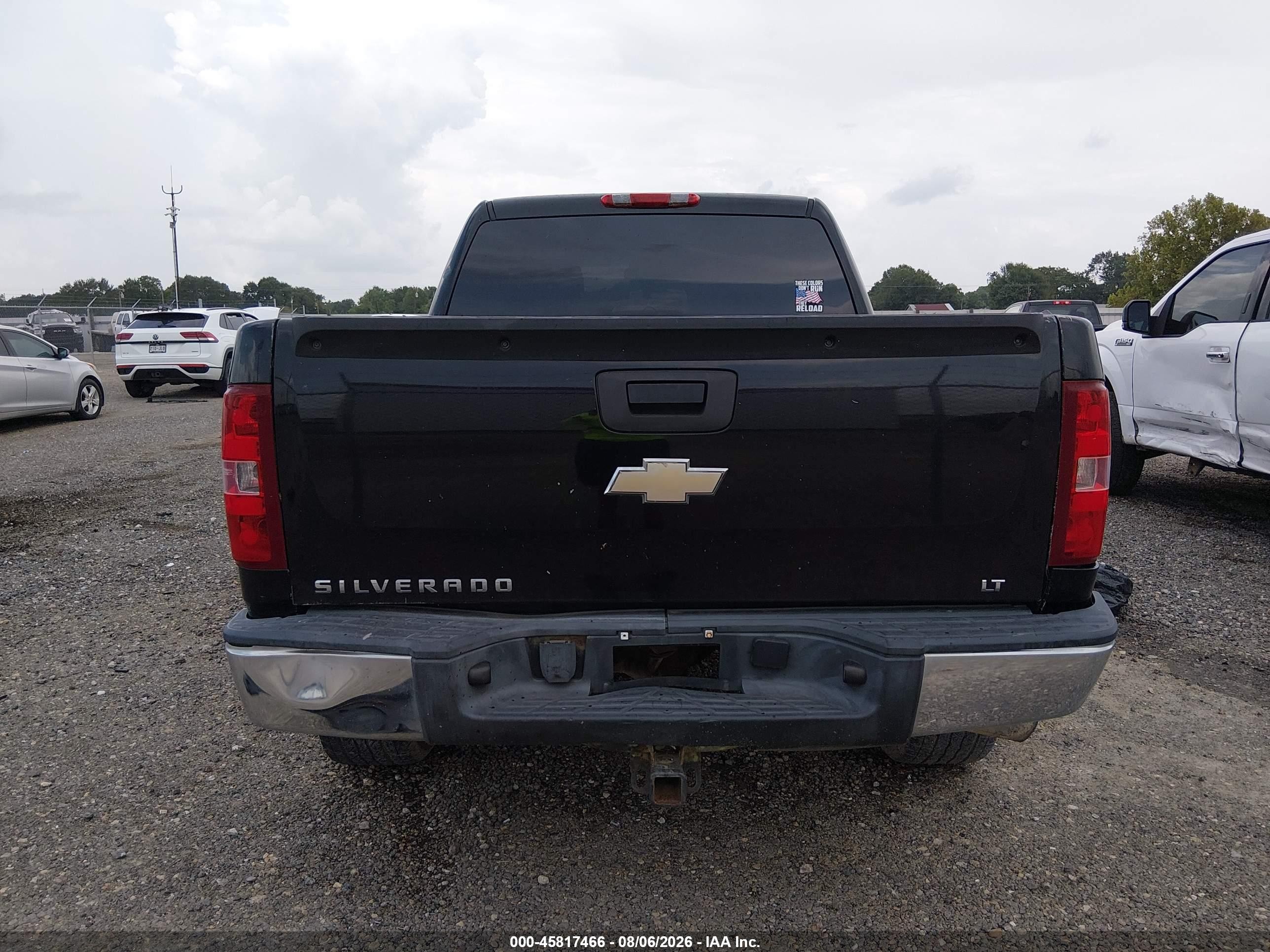 2008 Chevrolet Silverado 1500 Lt1 Black vin: 3GCEC13J28G274900