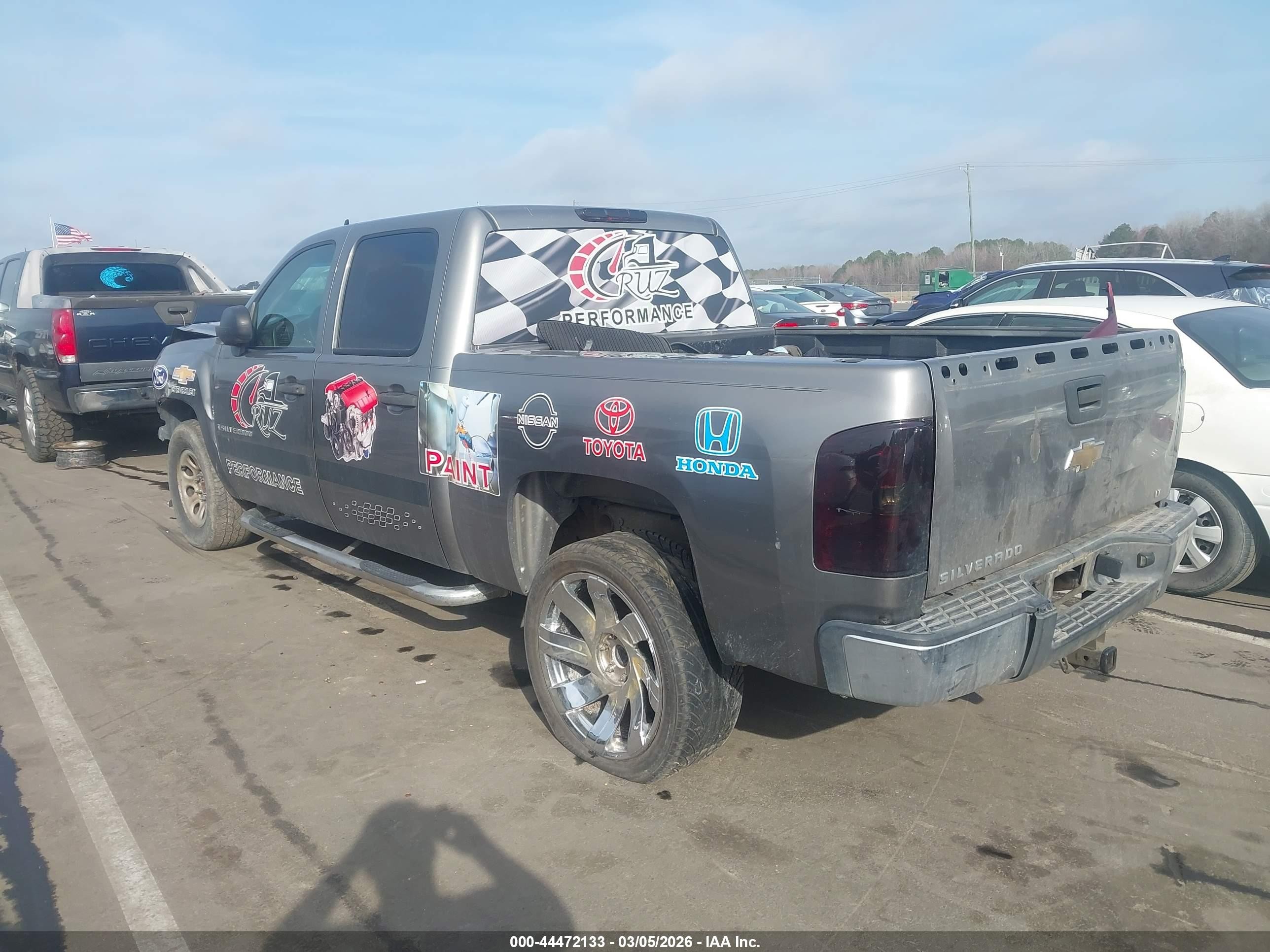 2008 Chevrolet Silverado 1500 Lt1 Gray vin: 3GCEC13J28G300556