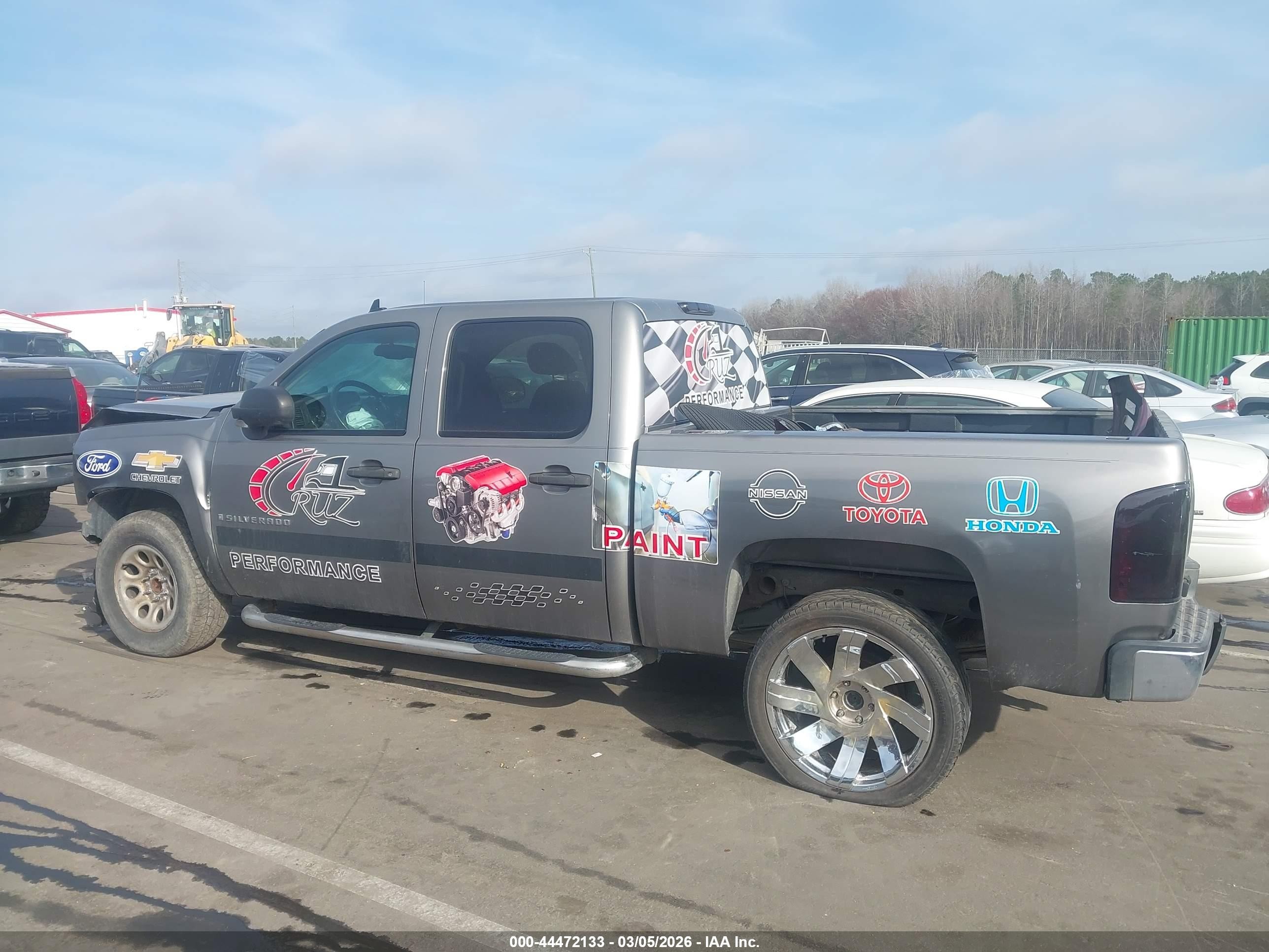 2008 Chevrolet Silverado 1500 Lt1 Gray vin: 3GCEC13J28G300556