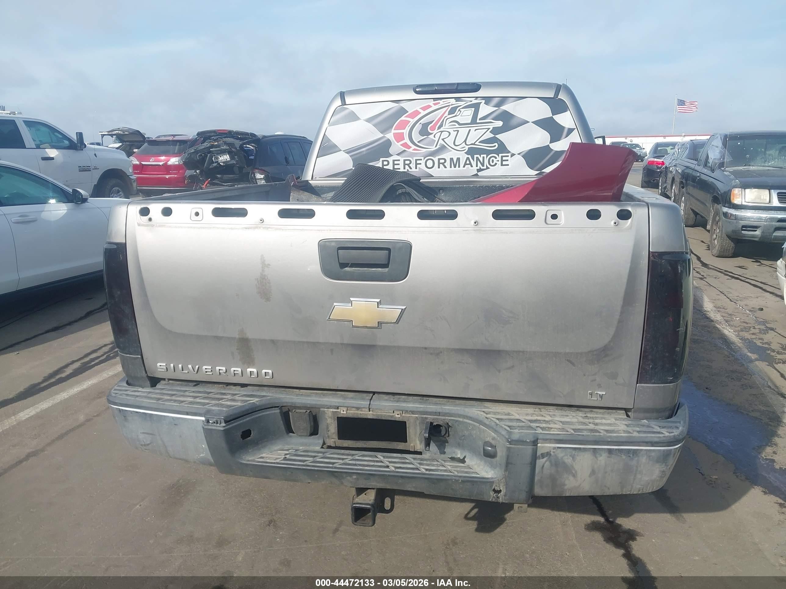 2008 Chevrolet Silverado 1500 Lt1 Gray vin: 3GCEC13J28G300556