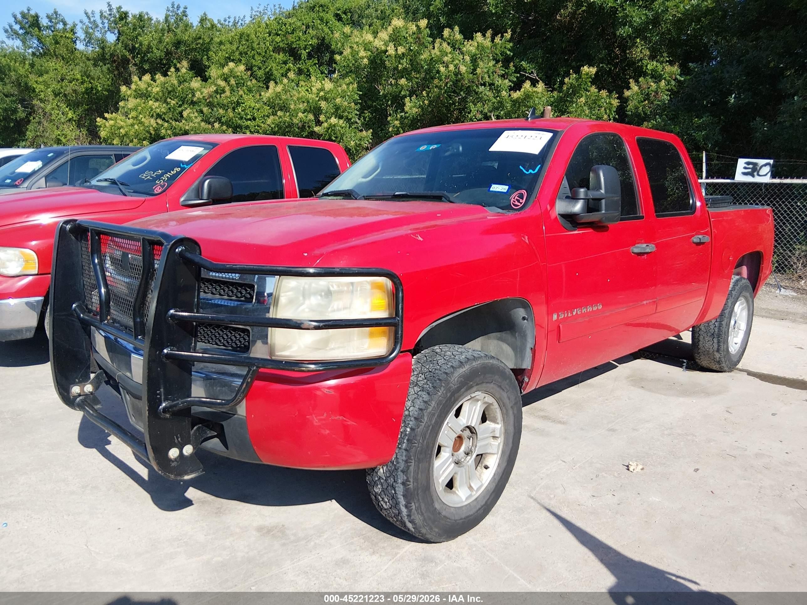 2007 Chevrolet Silverado 1500 Lt1 Red vin: 3GCEC13J37G542545