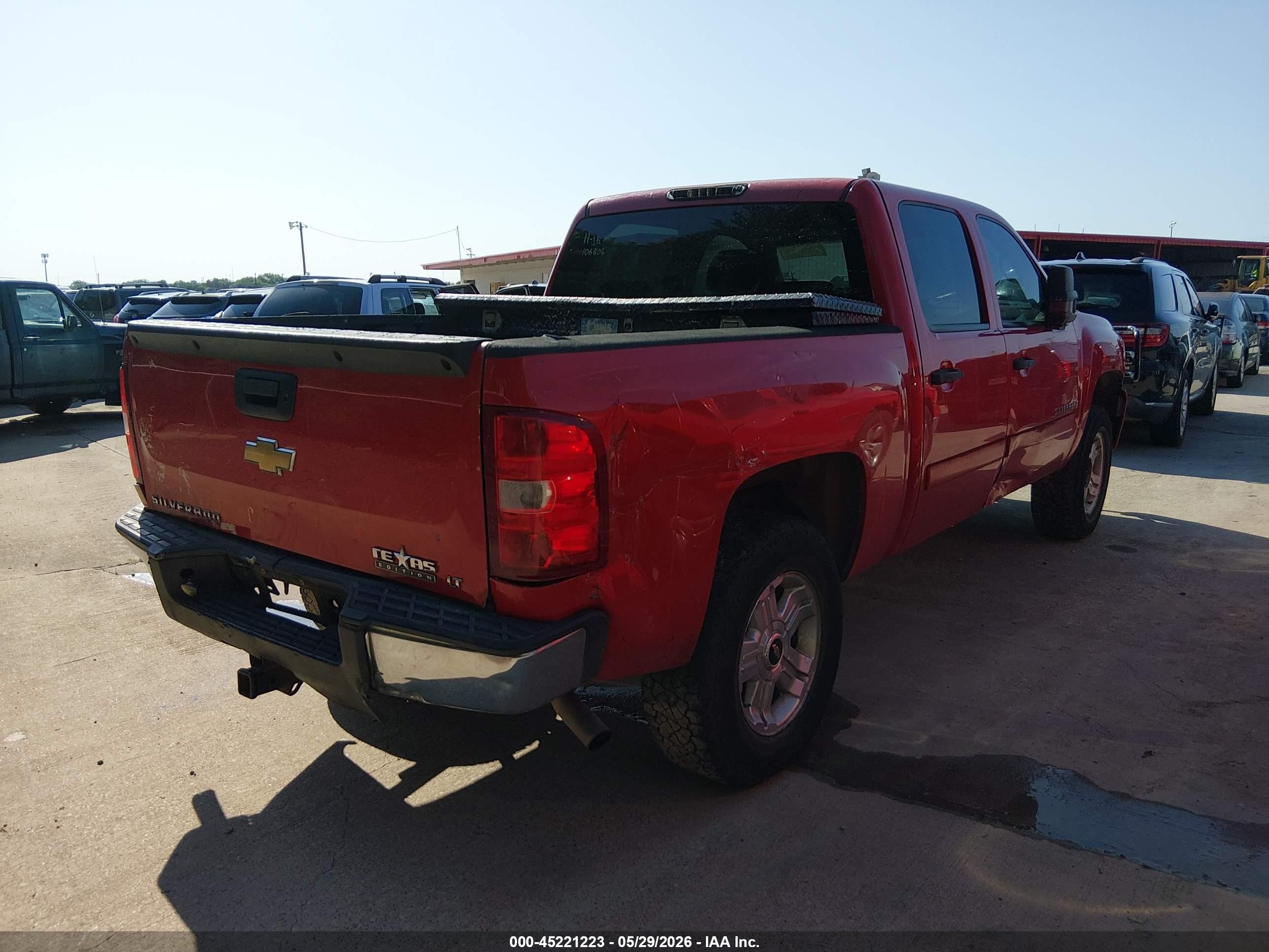 2007 Chevrolet Silverado 1500 Lt1 Red vin: 3GCEC13J37G542545