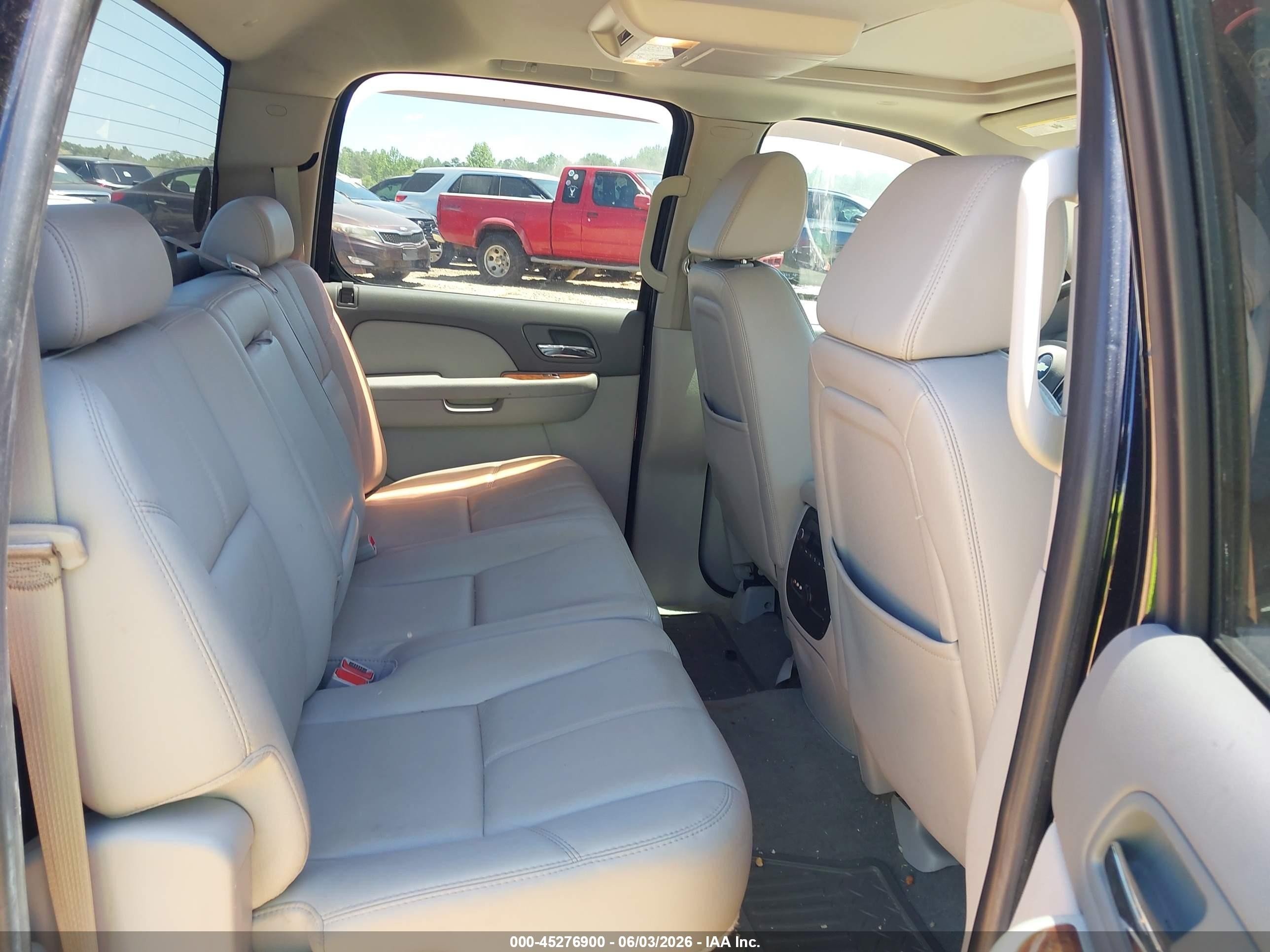2008 Chevrolet Silverado 1500 Ltz Black vin: 3GCEC13J38G161005