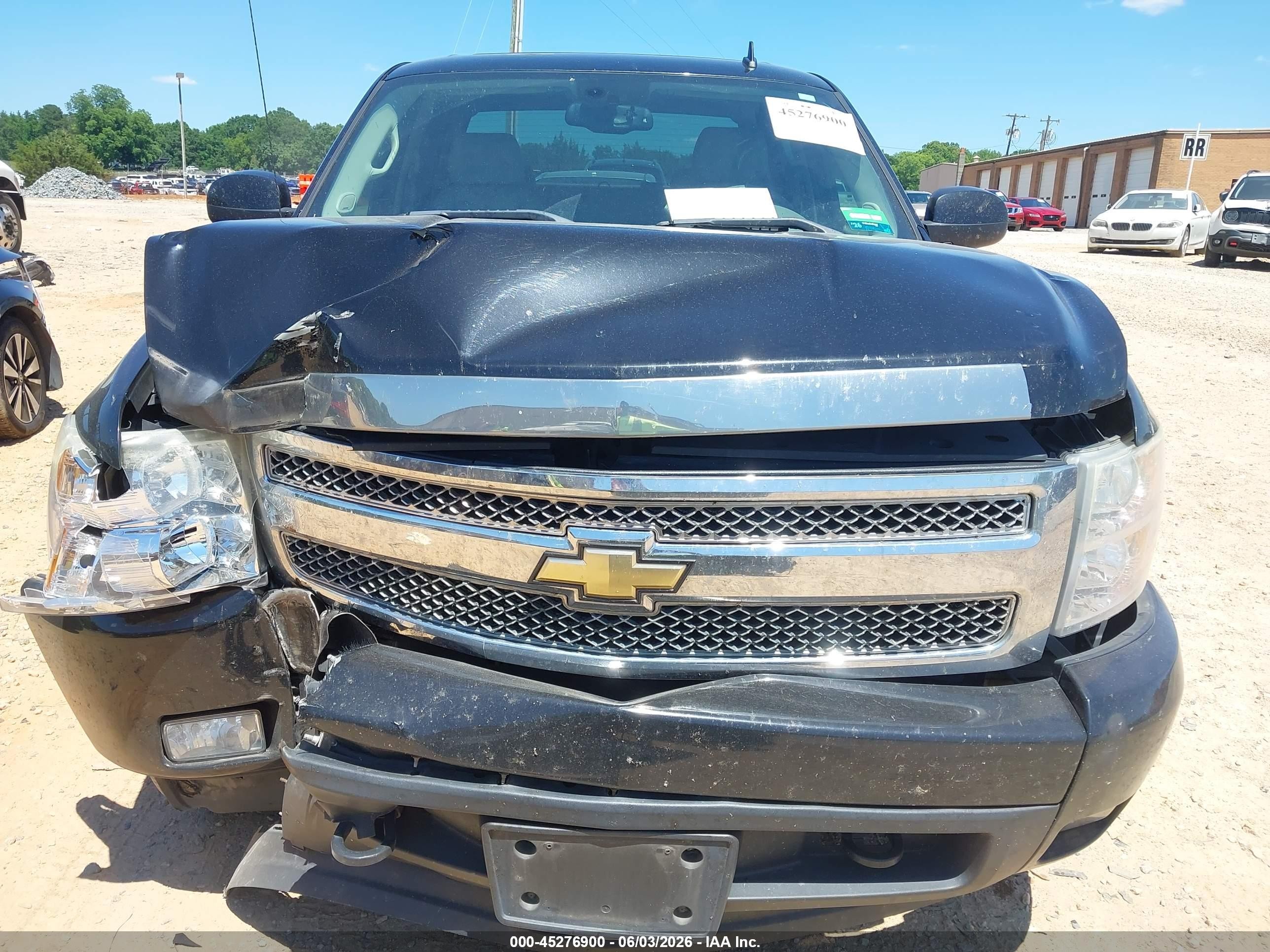 2008 Chevrolet Silverado 1500 Ltz Black vin: 3GCEC13J38G161005