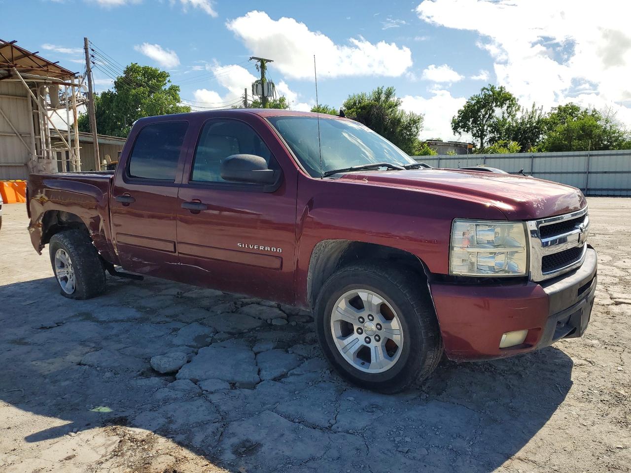 2008 Chevrolet Silverado C1500 Burgundy vin: 3GCEC13J48G294789
