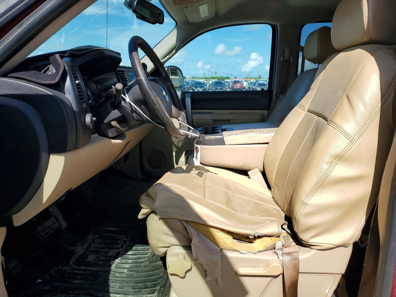 2008 Chevrolet Silverado C1500 Burgundy vin: 3GCEC13J48G294789