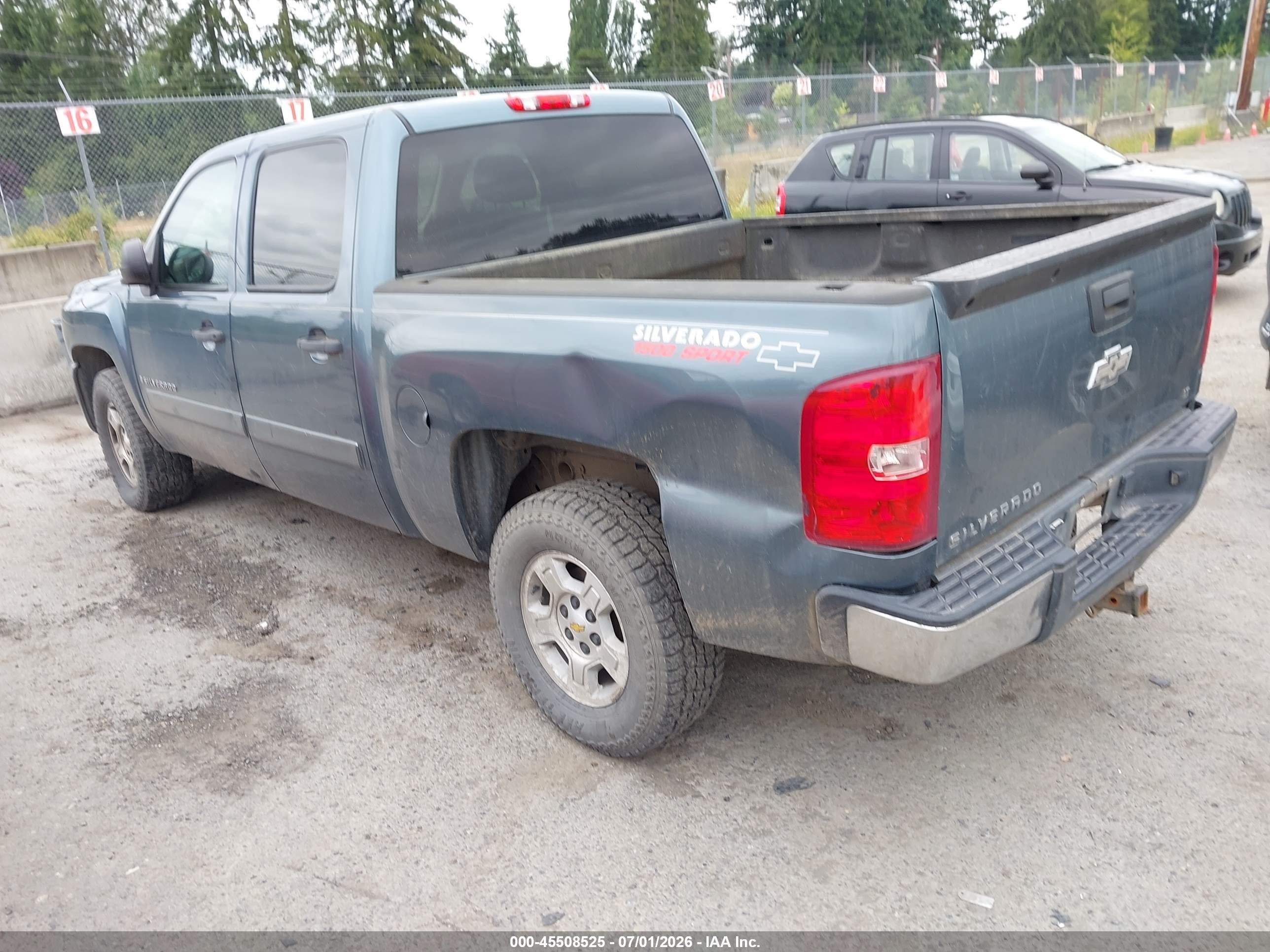 2008 Chevrolet Silverado 1500 Lt1 Blue vin: 3GCEC13J58G168540