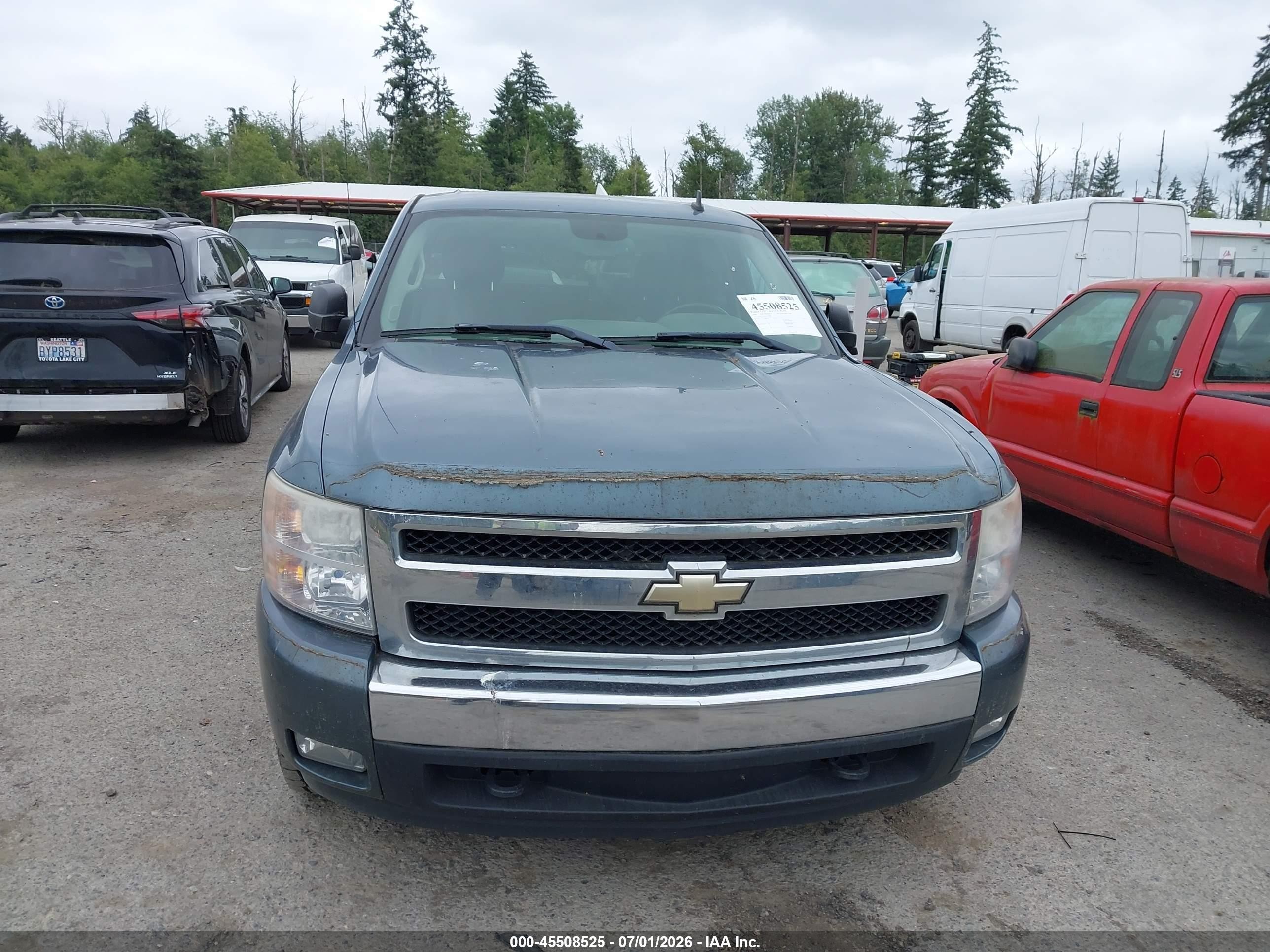 2008 Chevrolet Silverado 1500 Lt1 Blue vin: 3GCEC13J58G168540