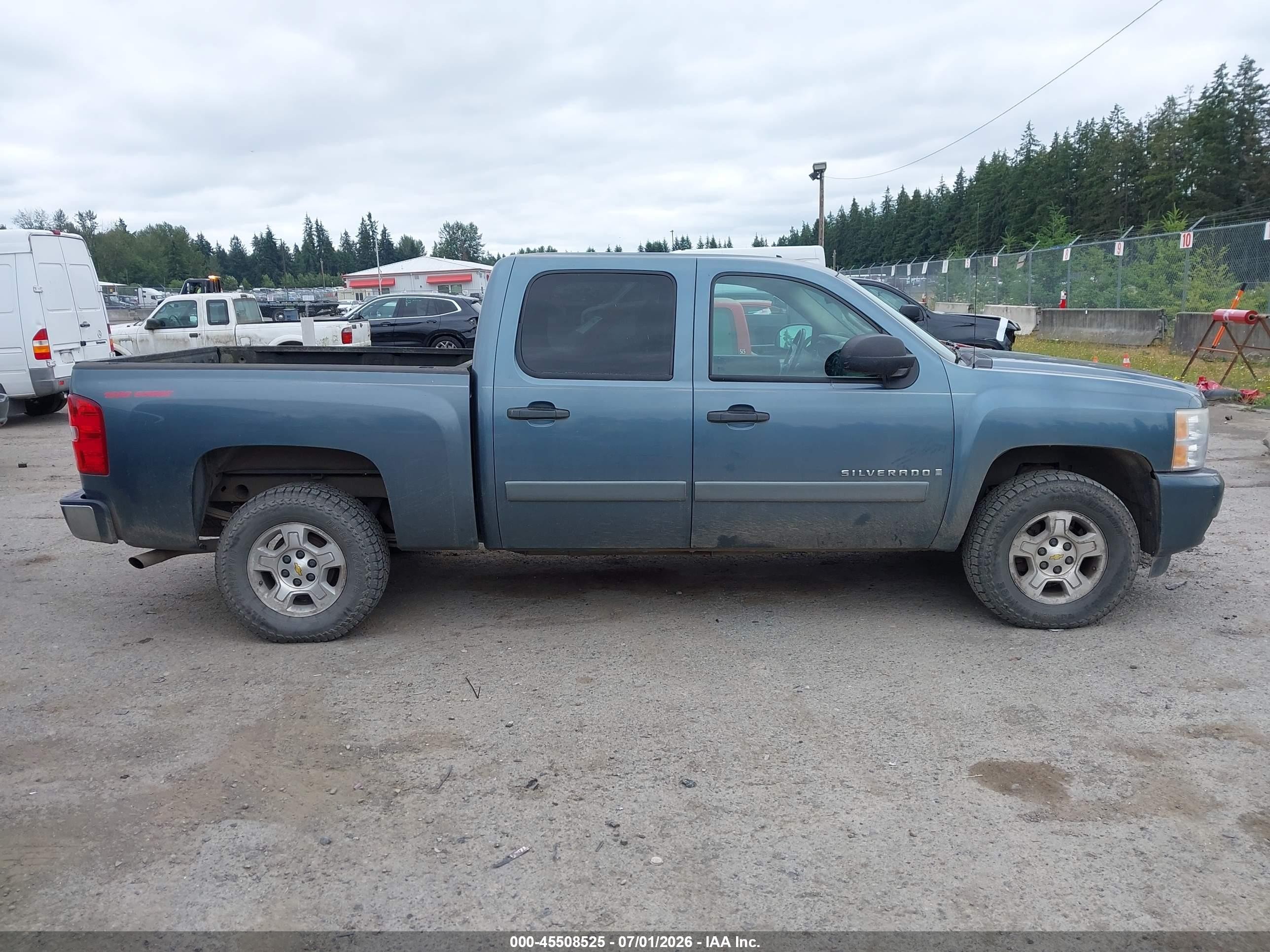 2008 Chevrolet Silverado 1500 Lt1 Blue vin: 3GCEC13J58G168540