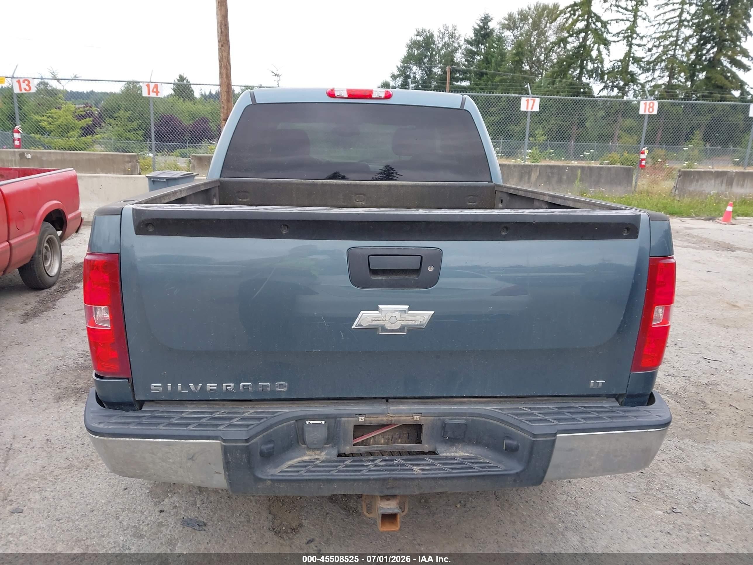 2008 Chevrolet Silverado 1500 Lt1 Blue vin: 3GCEC13J58G168540