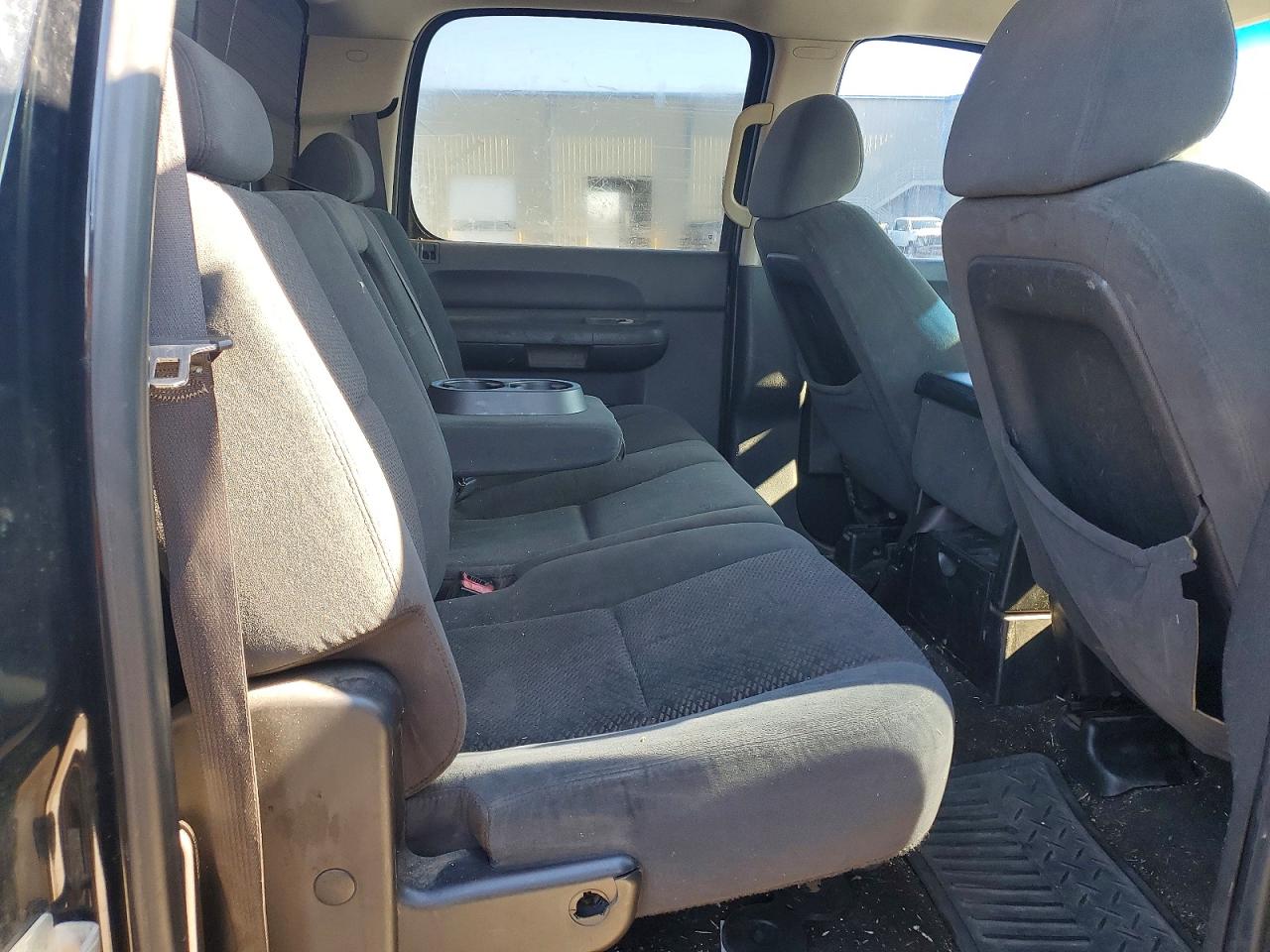 2007 Chevrolet Silverado C1500 Crew Cab Black vin: 3GCEC13J67G513203