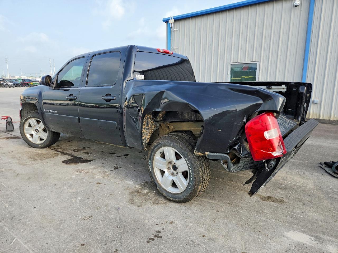 2008 Chevrolet Silverado C1500 Black vin: 3GCEC13J68G276830