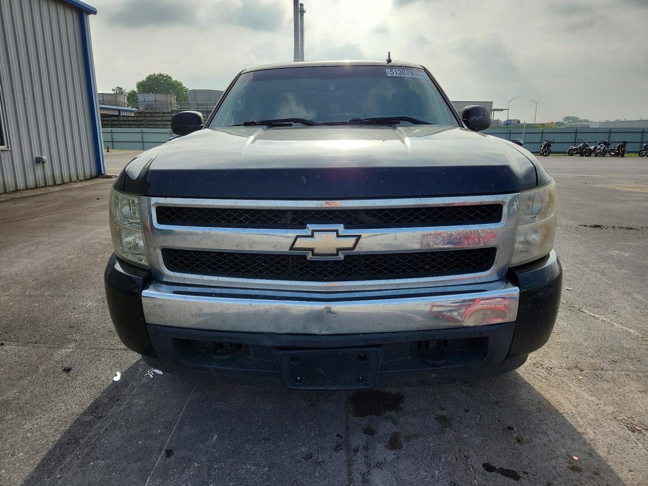 2008 Chevrolet Silverado C1500 Black vin: 3GCEC13J68G276830