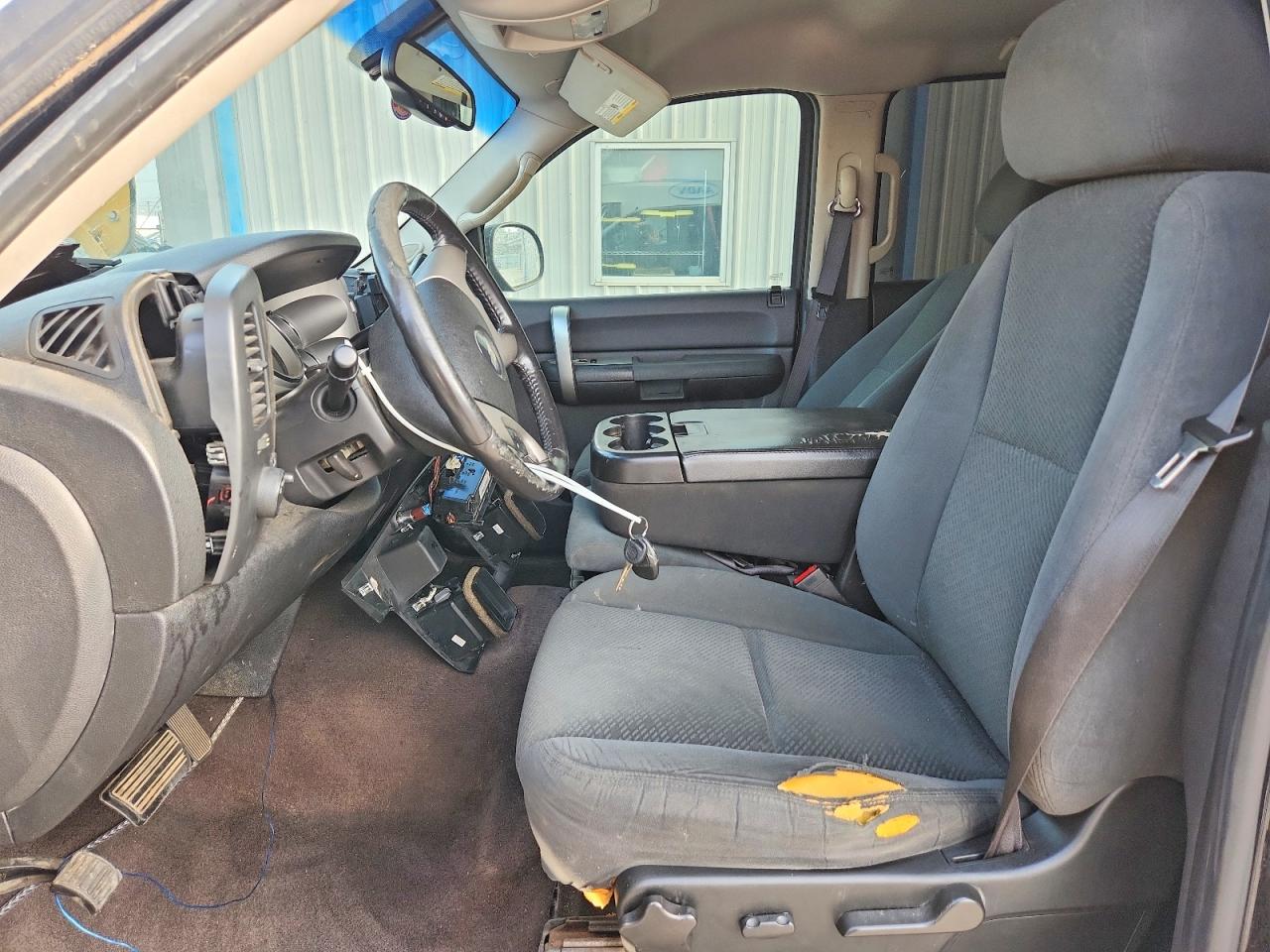 2008 Chevrolet Silverado C1500 Black vin: 3GCEC13J68G276830
