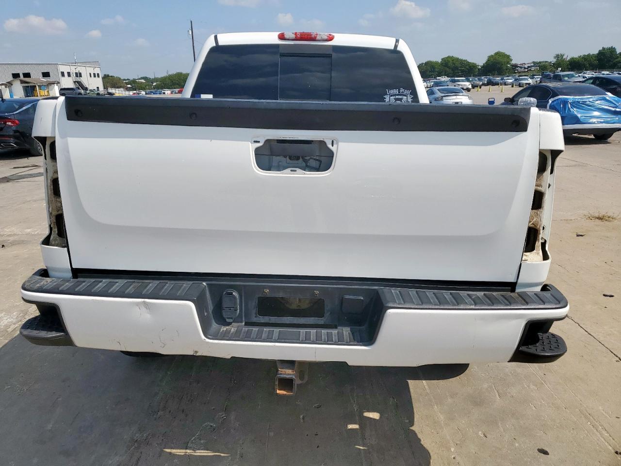 2007 Chevrolet Silverado C1500 Crew Cab White vin: 3GCEC13J77G520256