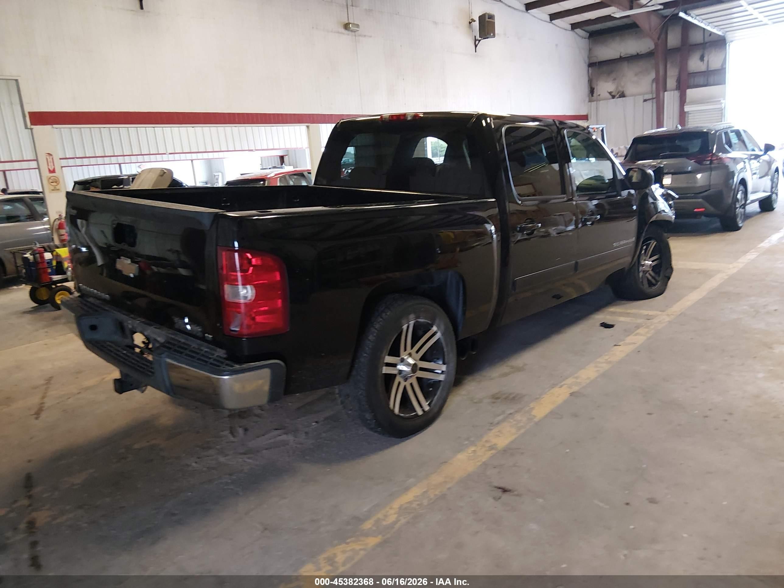 2008 Chevrolet Silverado 1500 Lt1 Black vin: 3GCEC13J78G308944