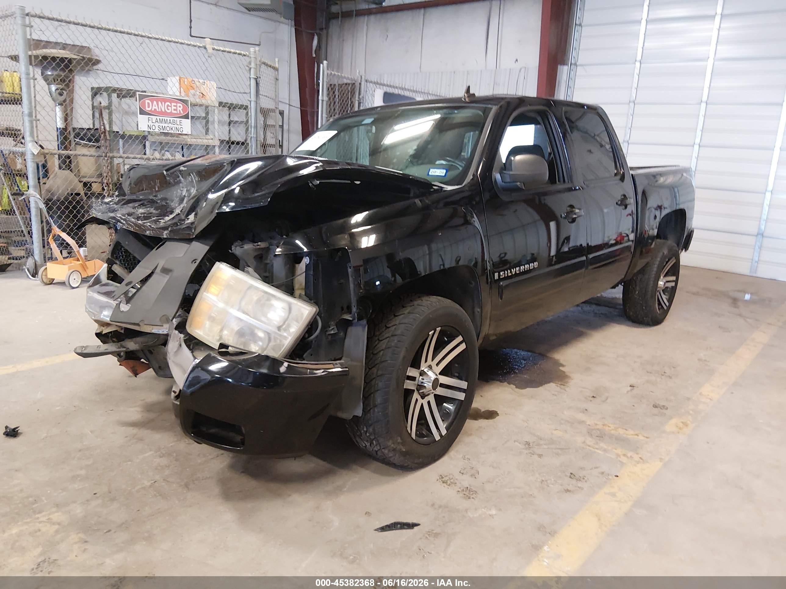 2008 Chevrolet Silverado 1500 Lt1 Black vin: 3GCEC13J78G308944
