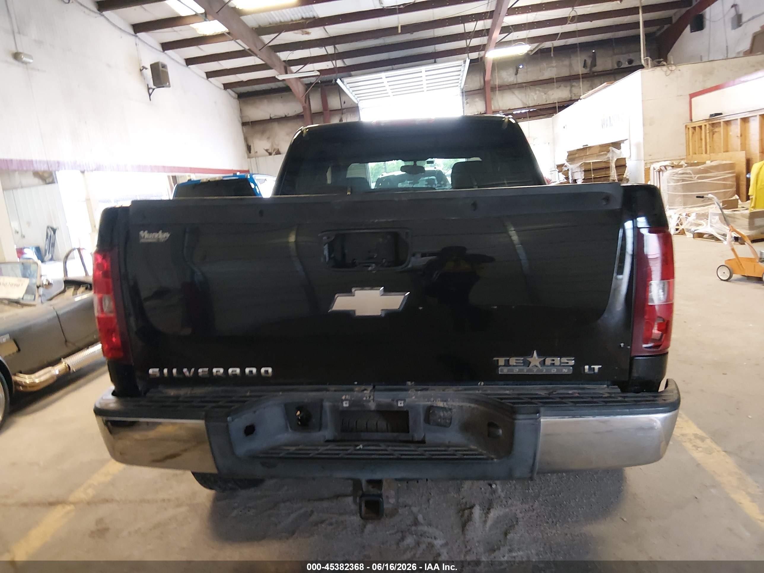 2008 Chevrolet Silverado 1500 Lt1 Black vin: 3GCEC13J78G308944
