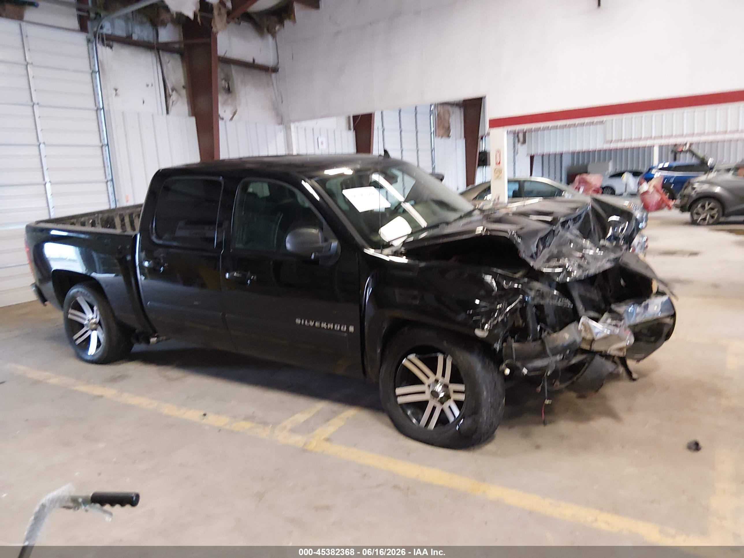 2008 Chevrolet Silverado 1500 Lt1 Black vin: 3GCEC13J78G308944