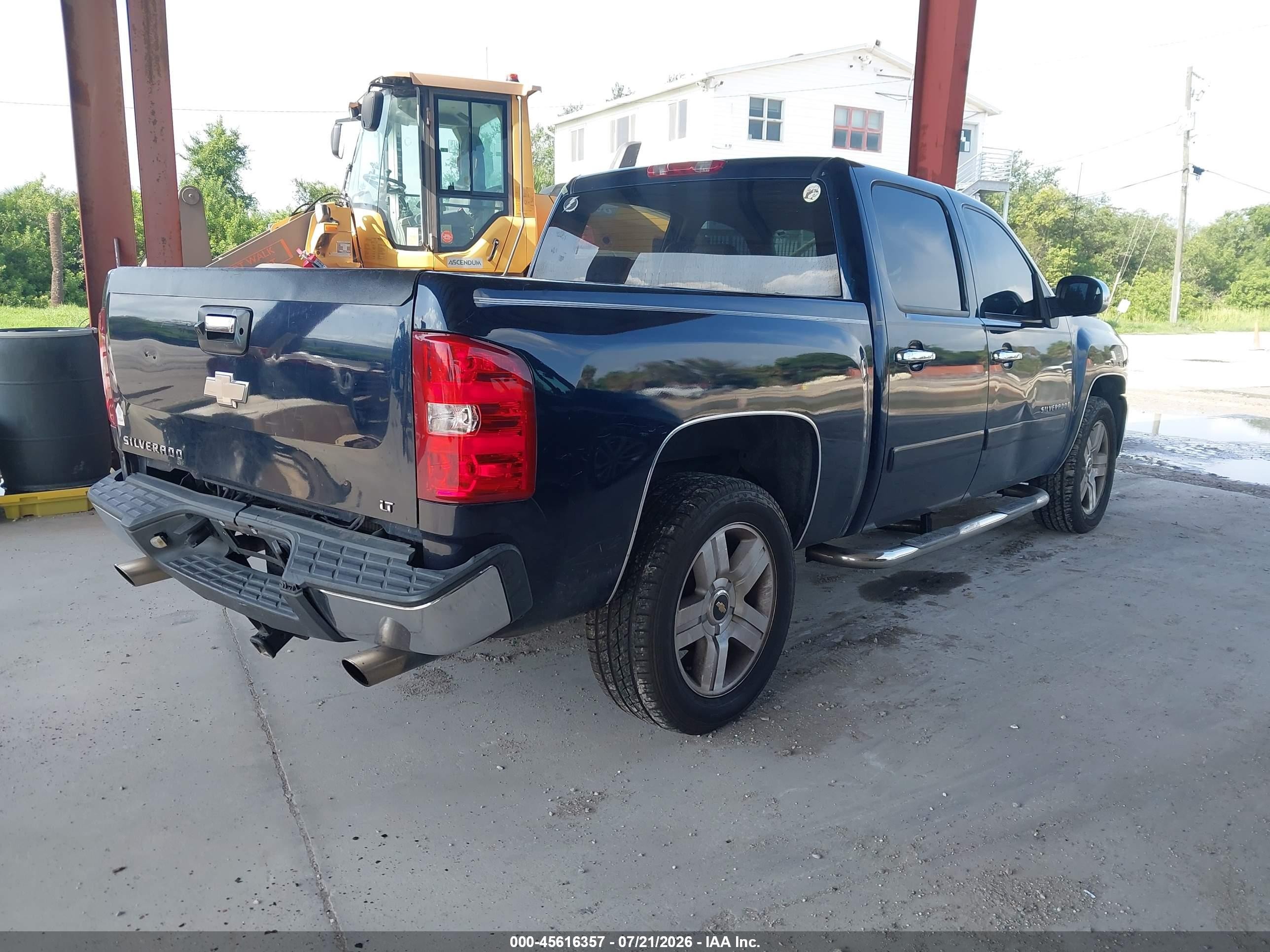 2008 Chevrolet Silverado 1500 Lt1 Blue vin: 3GCEC13J88G247121
