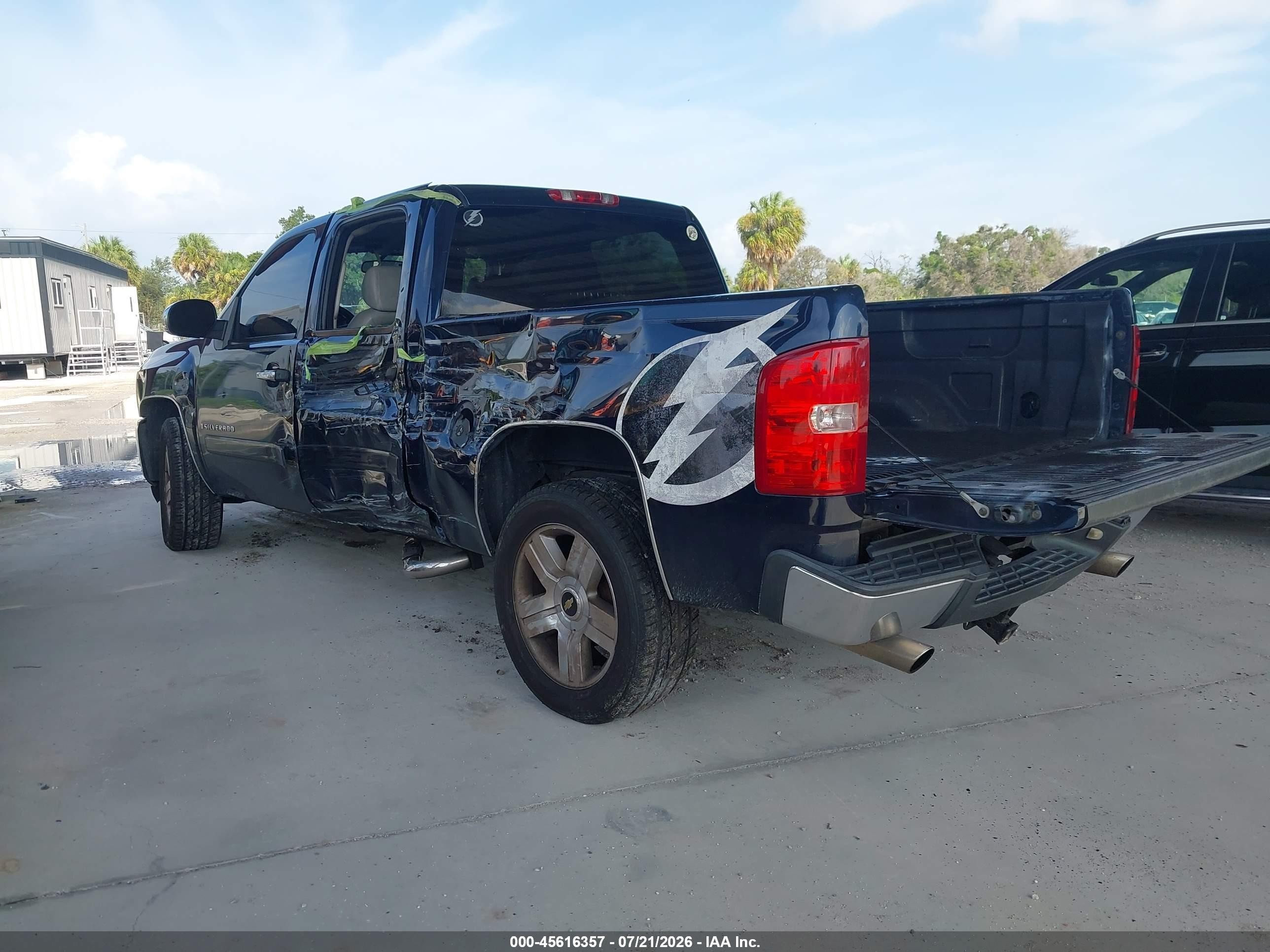 2008 Chevrolet Silverado 1500 Lt1 Blue vin: 3GCEC13J88G247121
