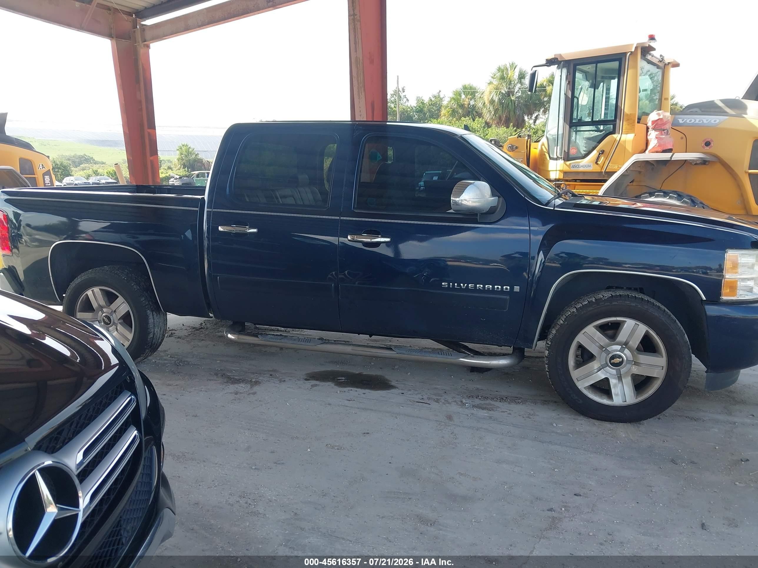 2008 Chevrolet Silverado 1500 Lt1 Blue vin: 3GCEC13J88G247121
