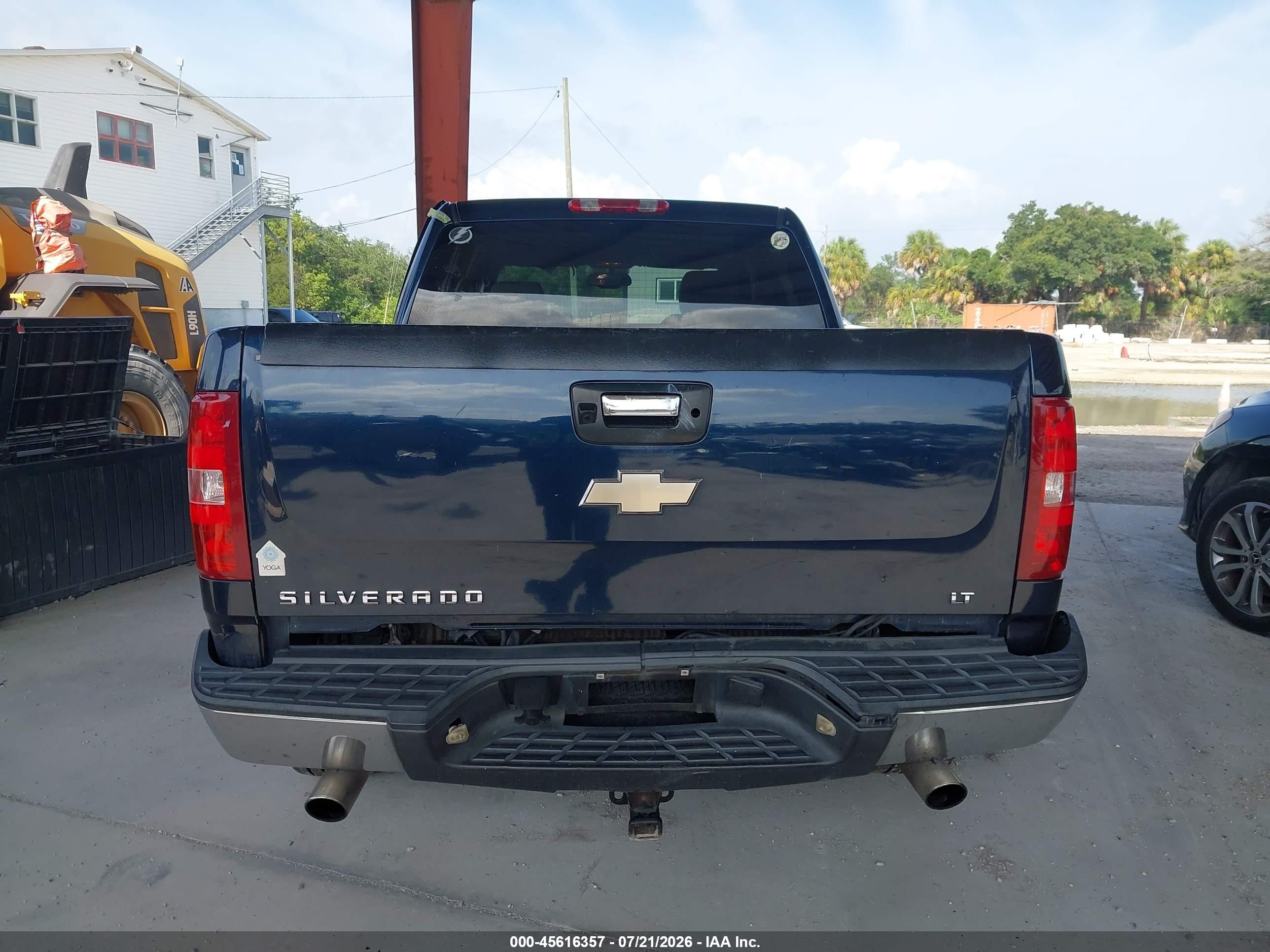 2008 Chevrolet Silverado 1500 Lt1 Blue vin: 3GCEC13J88G247121
