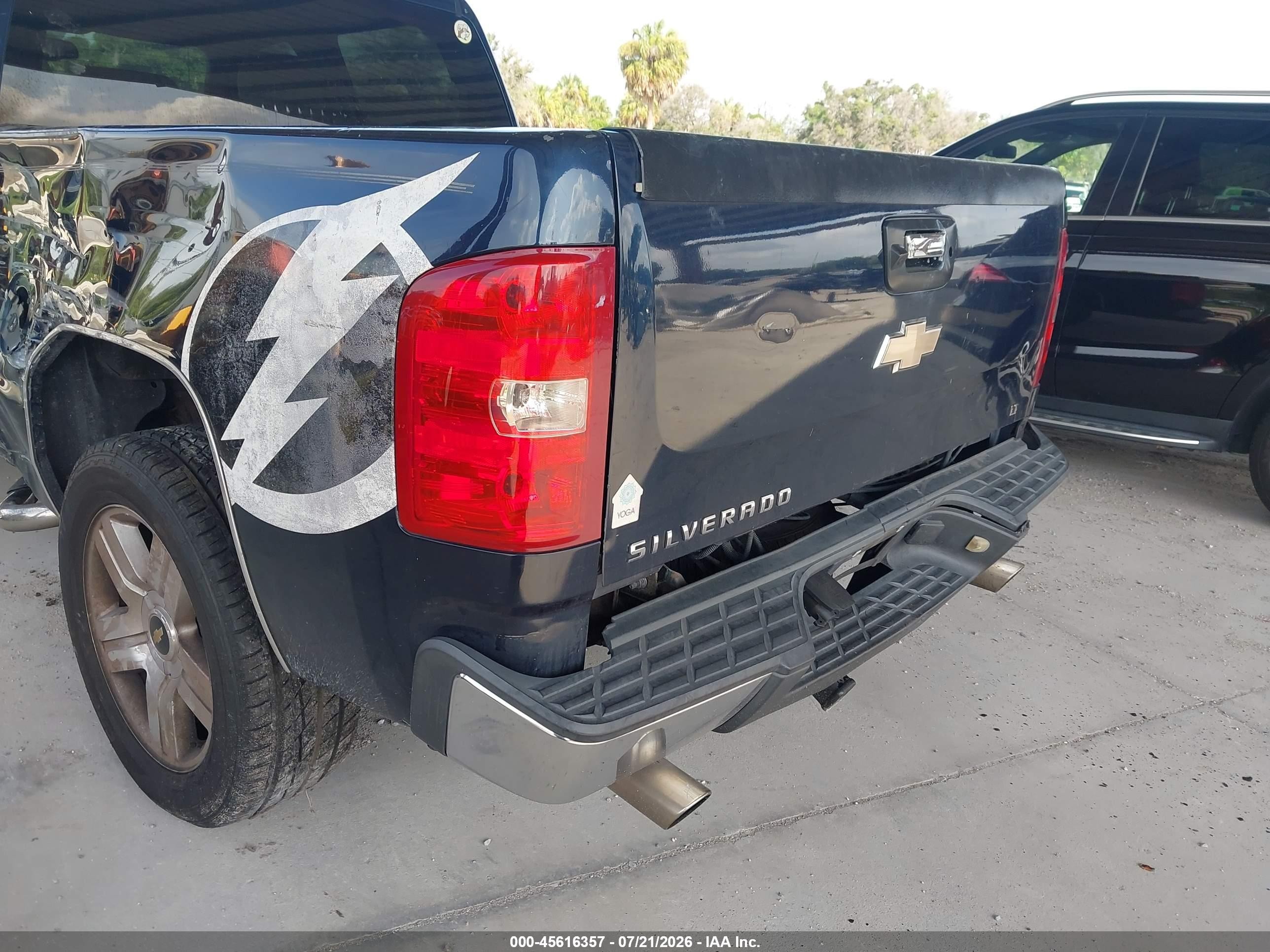 2008 Chevrolet Silverado 1500 Lt1 Blue vin: 3GCEC13J88G247121