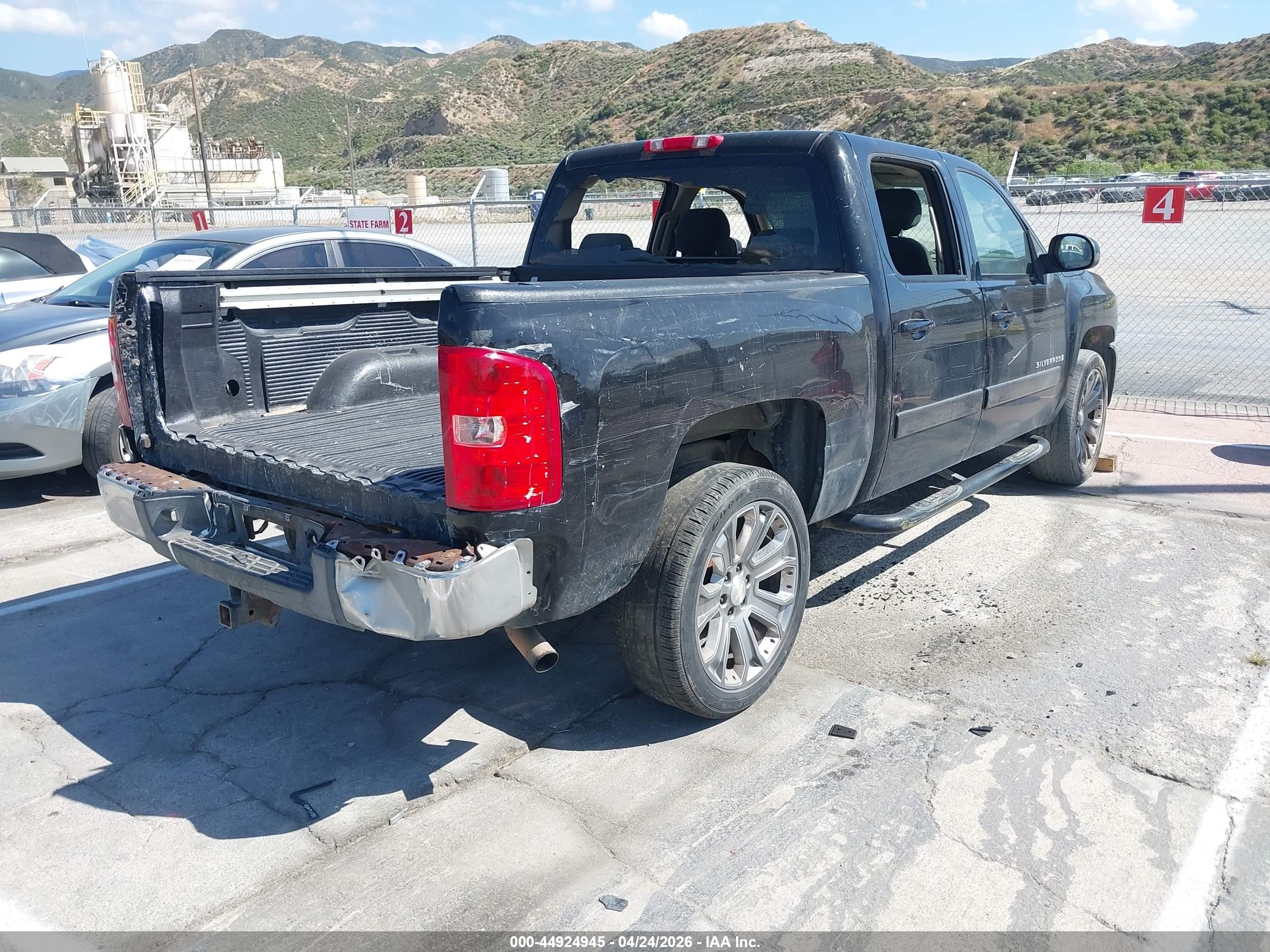 2008 Chevrolet Silverado 1500 Lt1 Черный vin: 3GCEC13J98G133662
