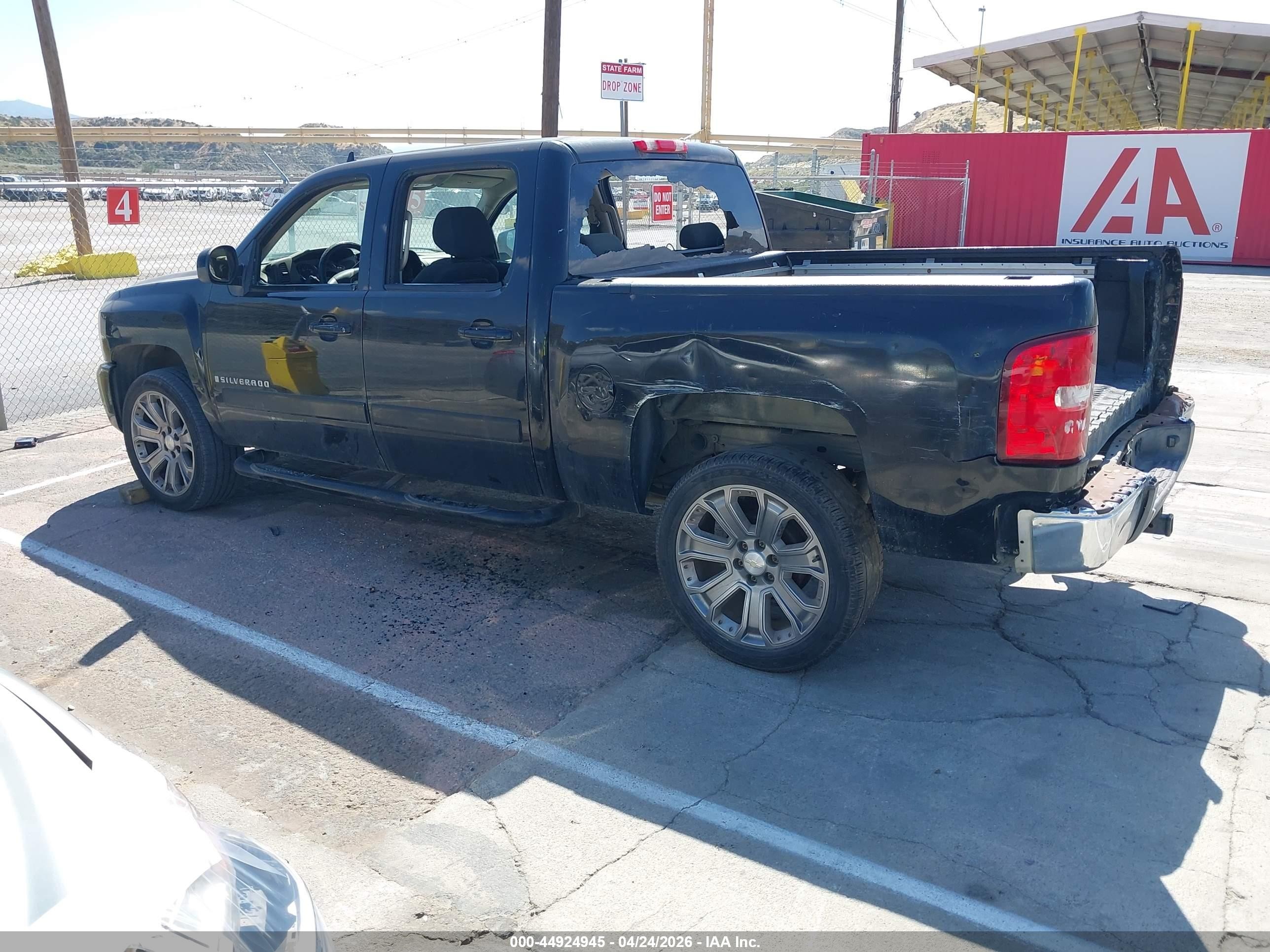 2008 Chevrolet Silverado 1500 Lt1 Черный vin: 3GCEC13J98G133662