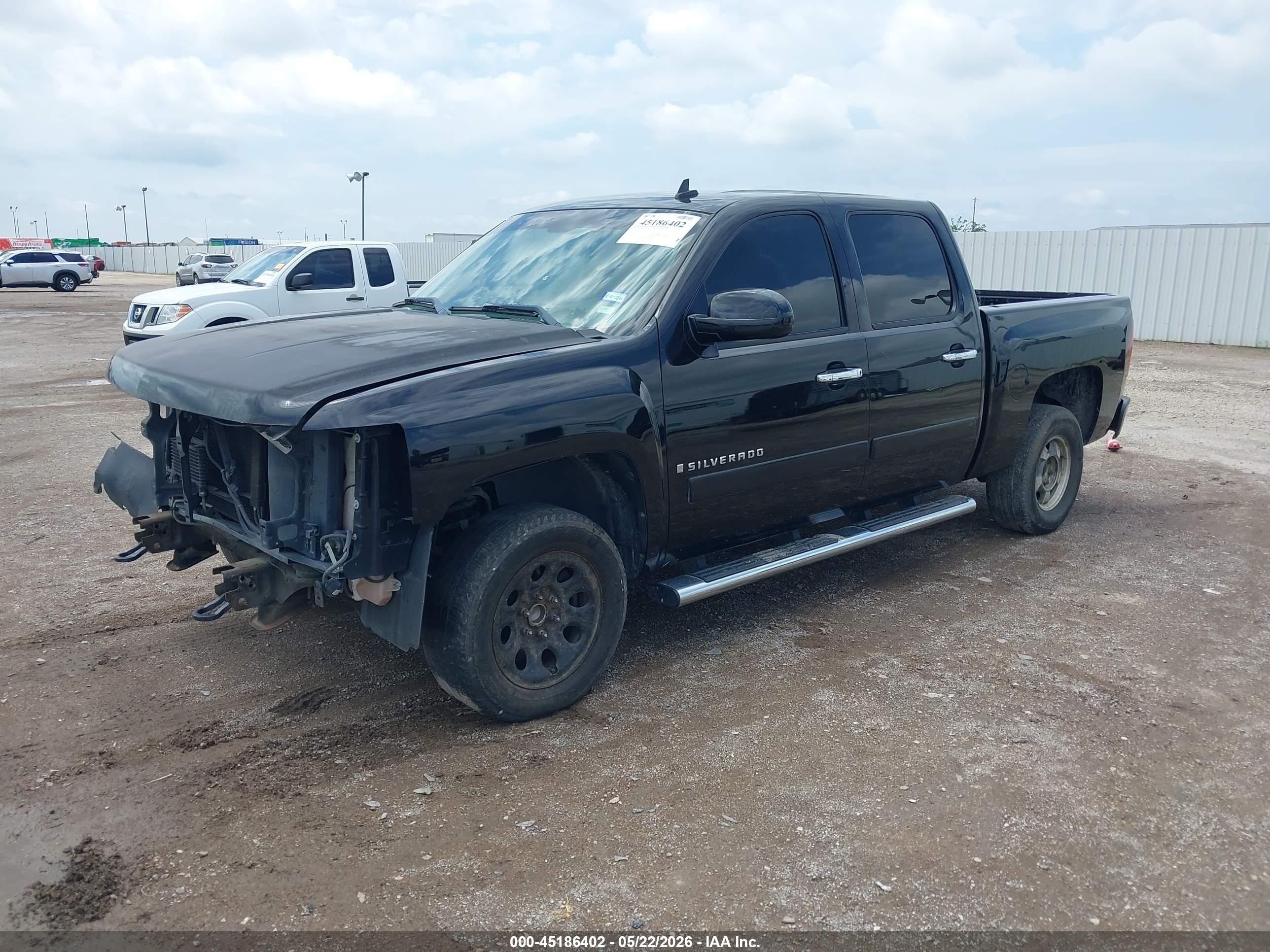 2008 Chevrolet Silverado 1500 Lt1 Black vin: 3GCEC13J98G291323