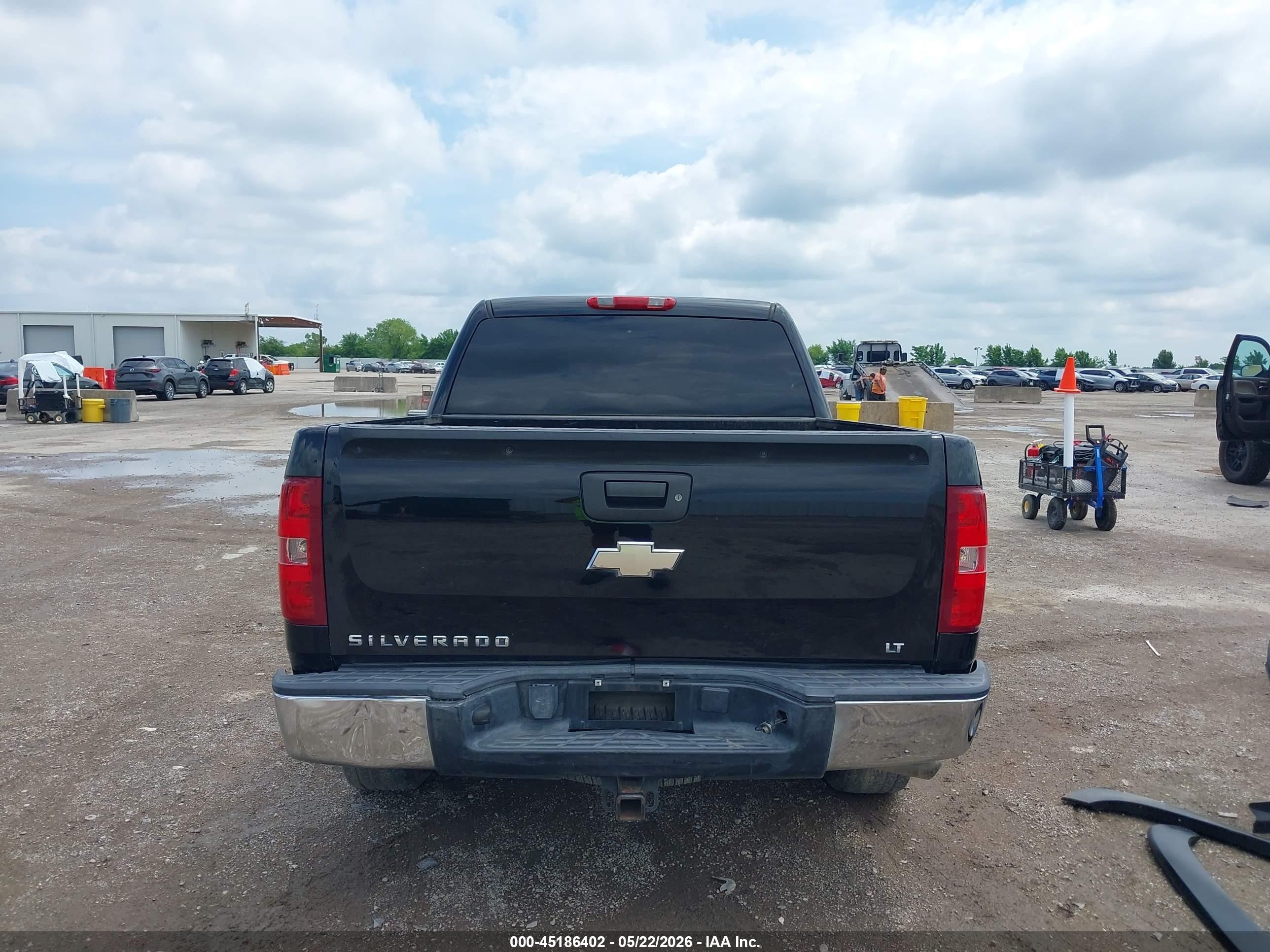 2008 Chevrolet Silverado 1500 Lt1 Black vin: 3GCEC13J98G291323