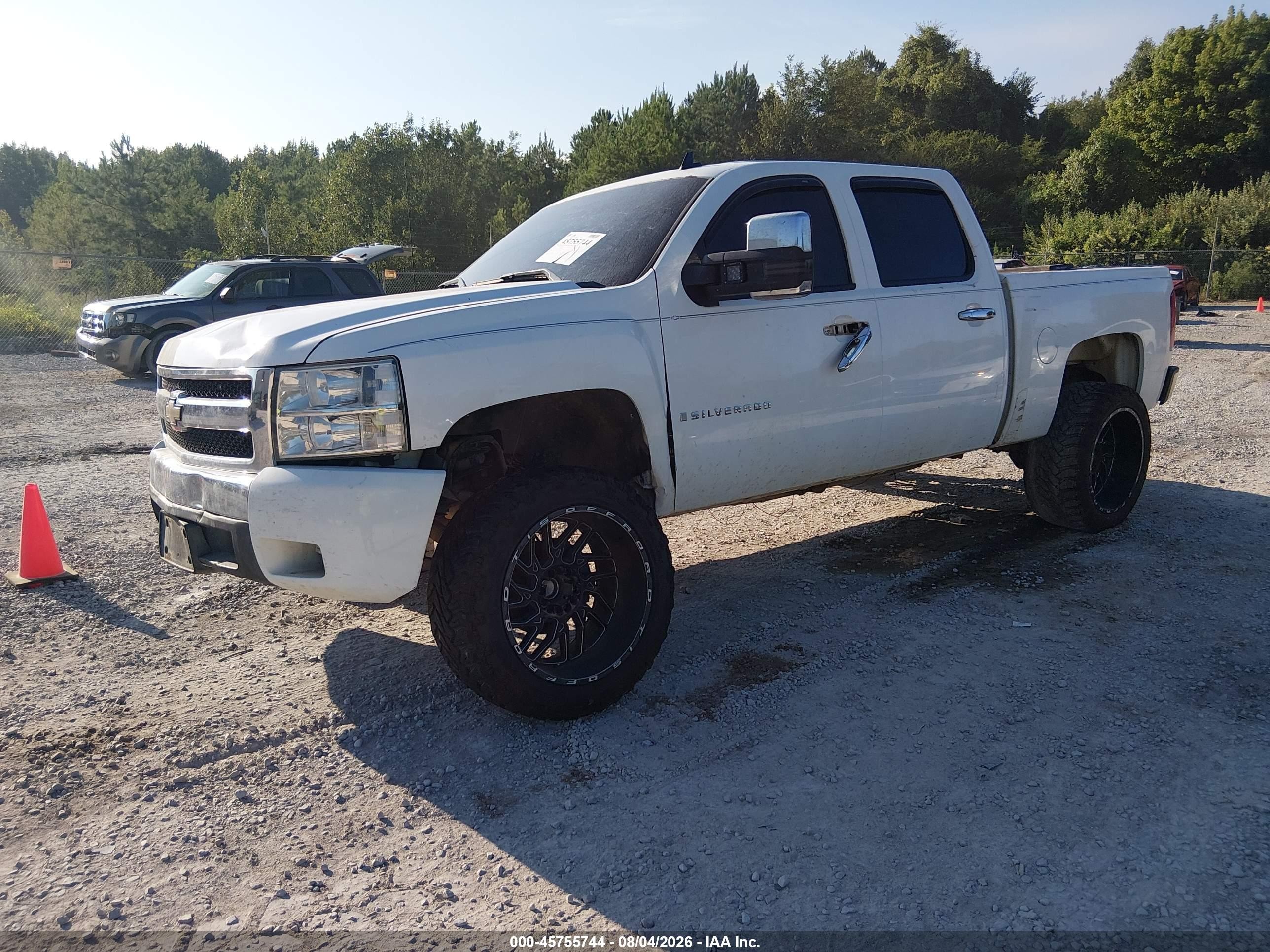 2007 Chevrolet Silverado 1500 Lt1 Белый vin: 3GCEC13JX7G530408