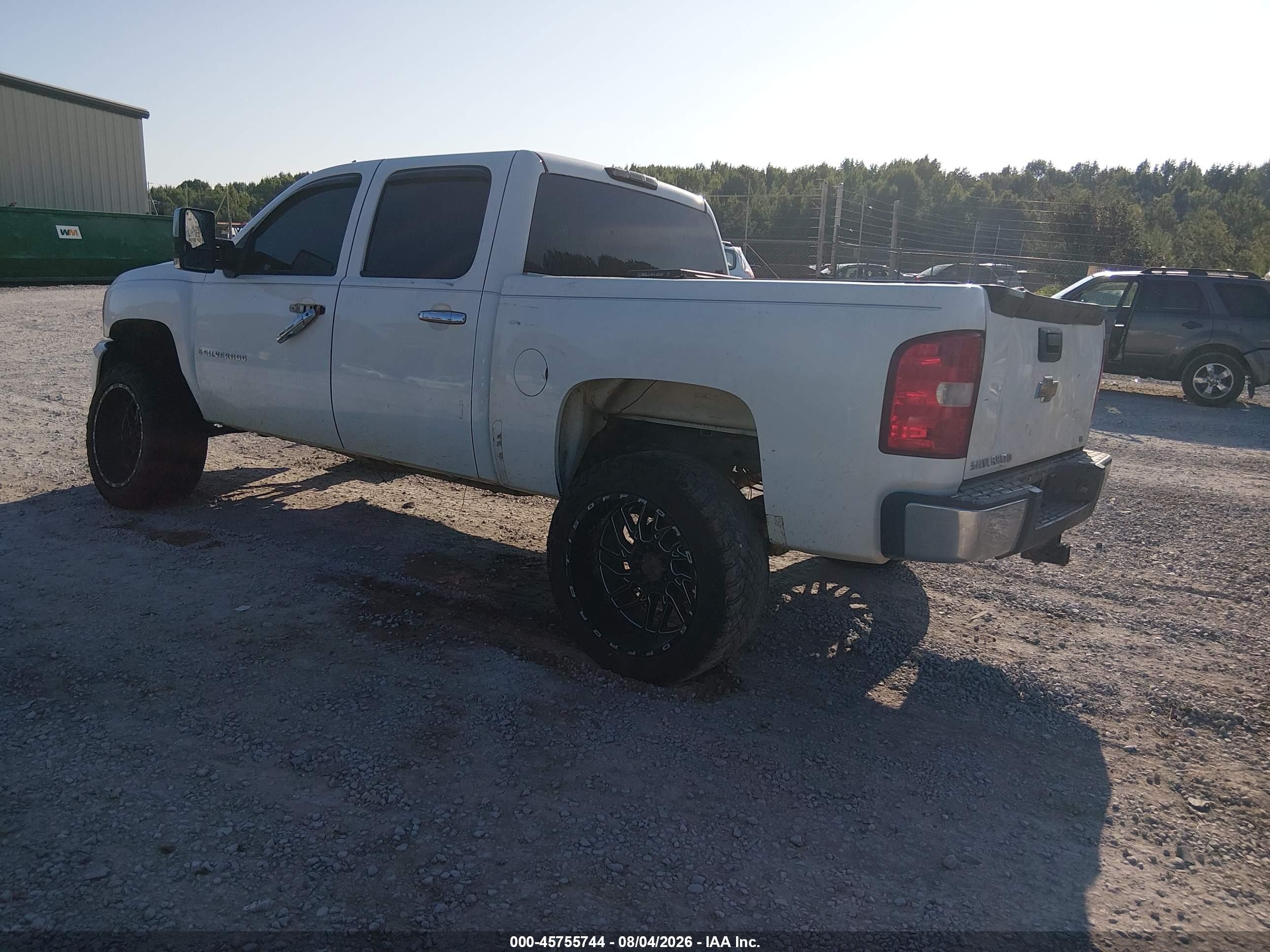 2007 Chevrolet Silverado 1500 Lt1 Белый vin: 3GCEC13JX7G530408