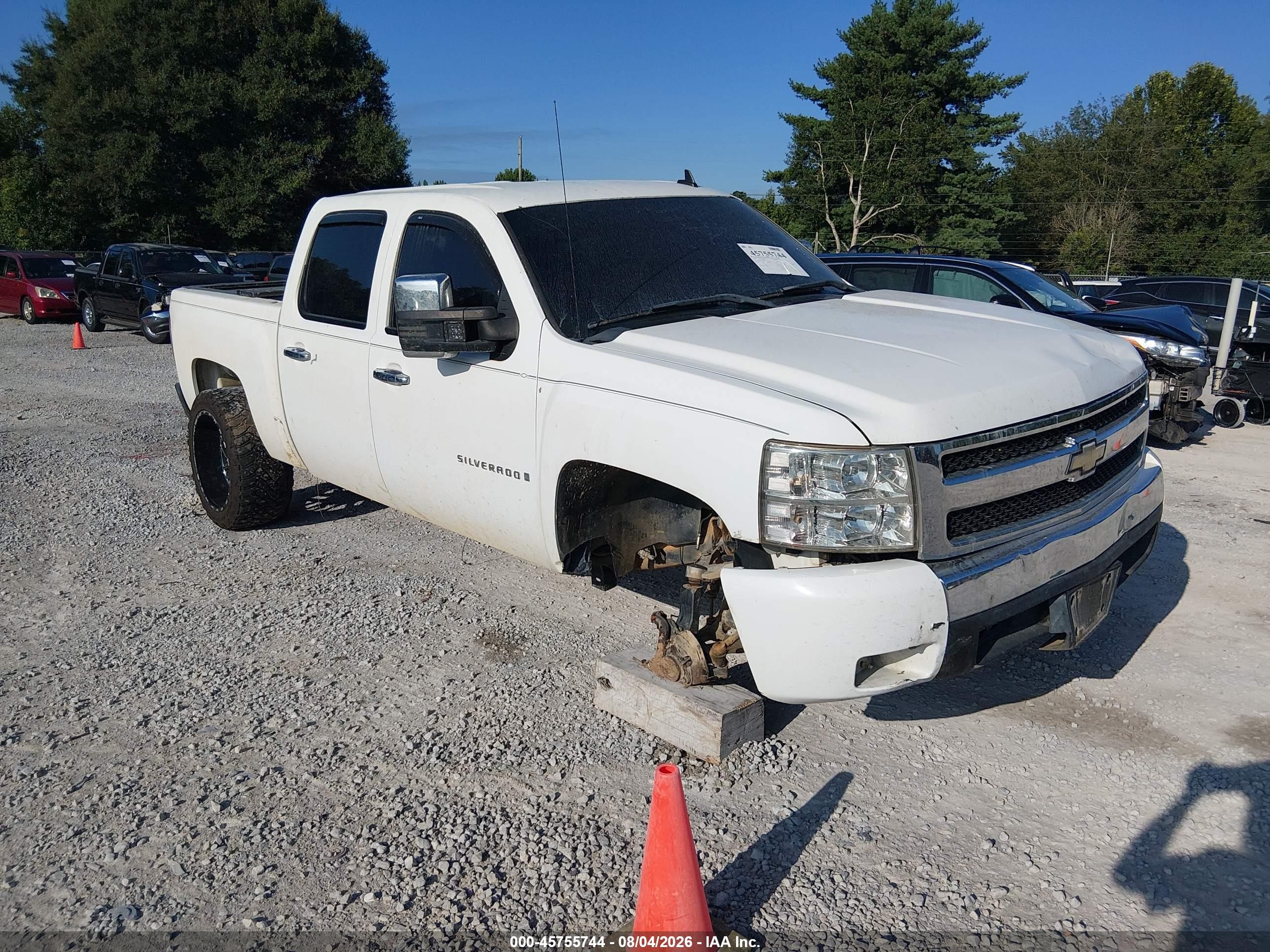 2007 Chevrolet Silverado 1500 Lt1 Белый vin: 3GCEC13JX7G530408