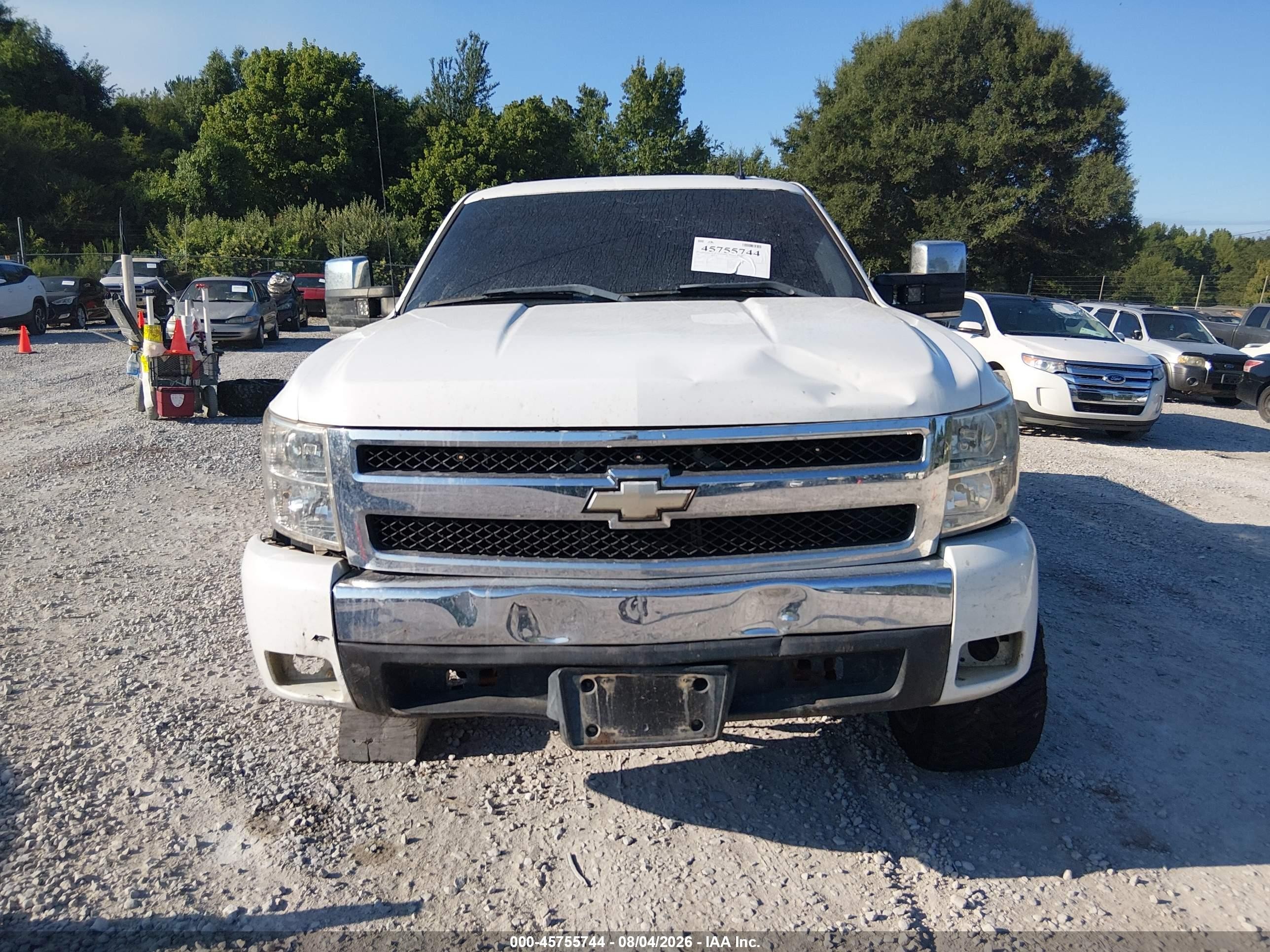 2007 Chevrolet Silverado 1500 Lt1 Белый vin: 3GCEC13JX7G530408