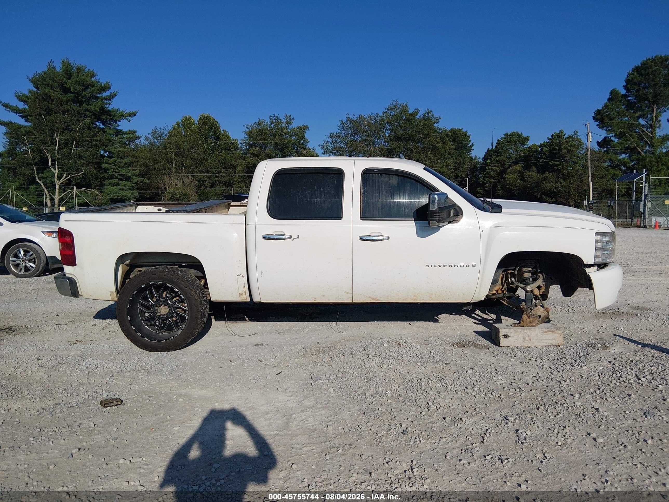2007 Chevrolet Silverado 1500 Lt1 Белый vin: 3GCEC13JX7G530408