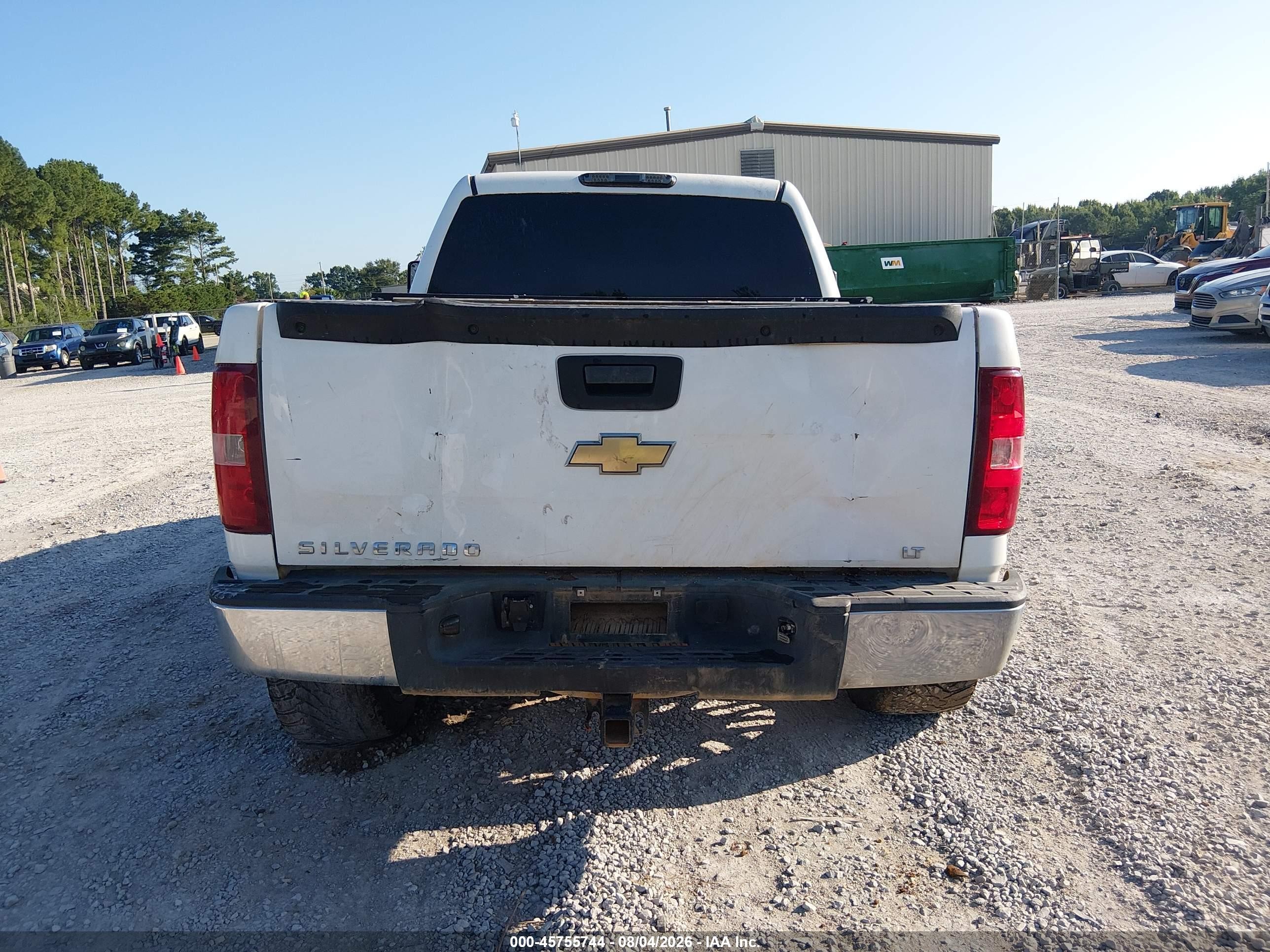 2007 Chevrolet Silverado 1500 Lt1 Белый vin: 3GCEC13JX7G530408