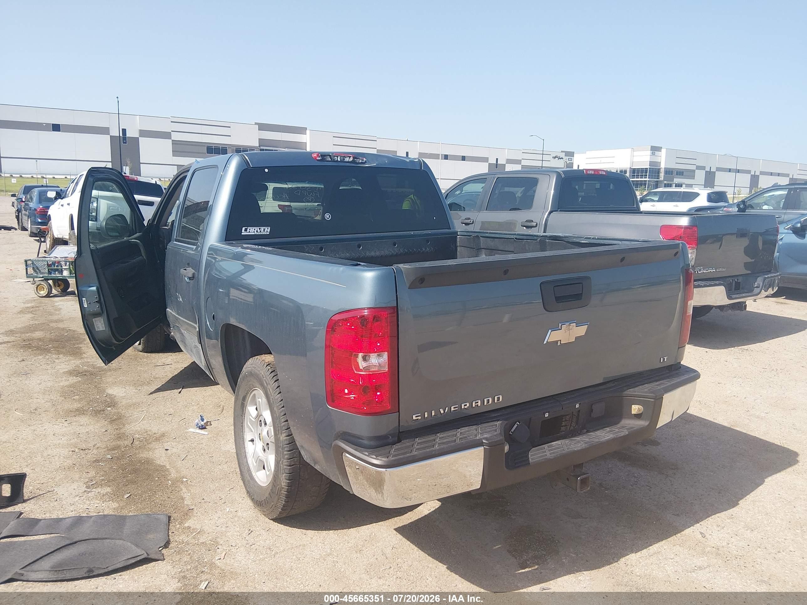 2008 Chevrolet Silverado 1500 Lt1 Синий vin: 3GCEC13JX8G141351