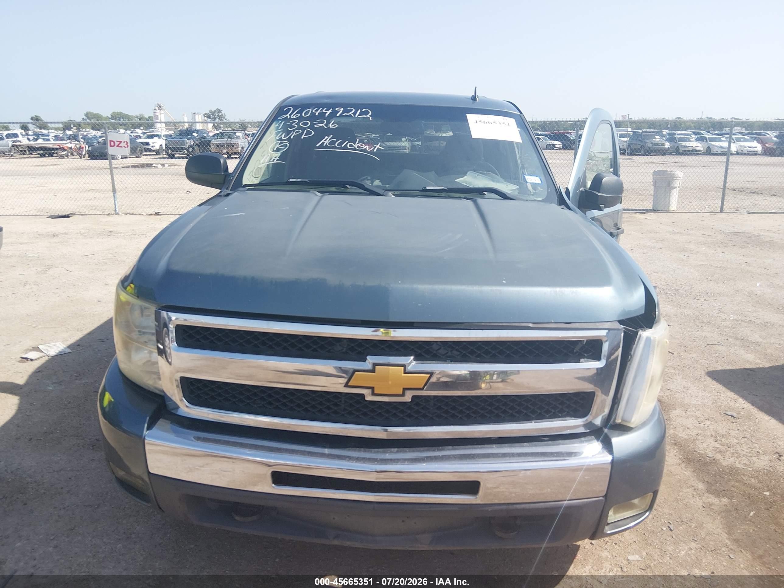 2008 Chevrolet Silverado 1500 Lt1 Синий vin: 3GCEC13JX8G141351