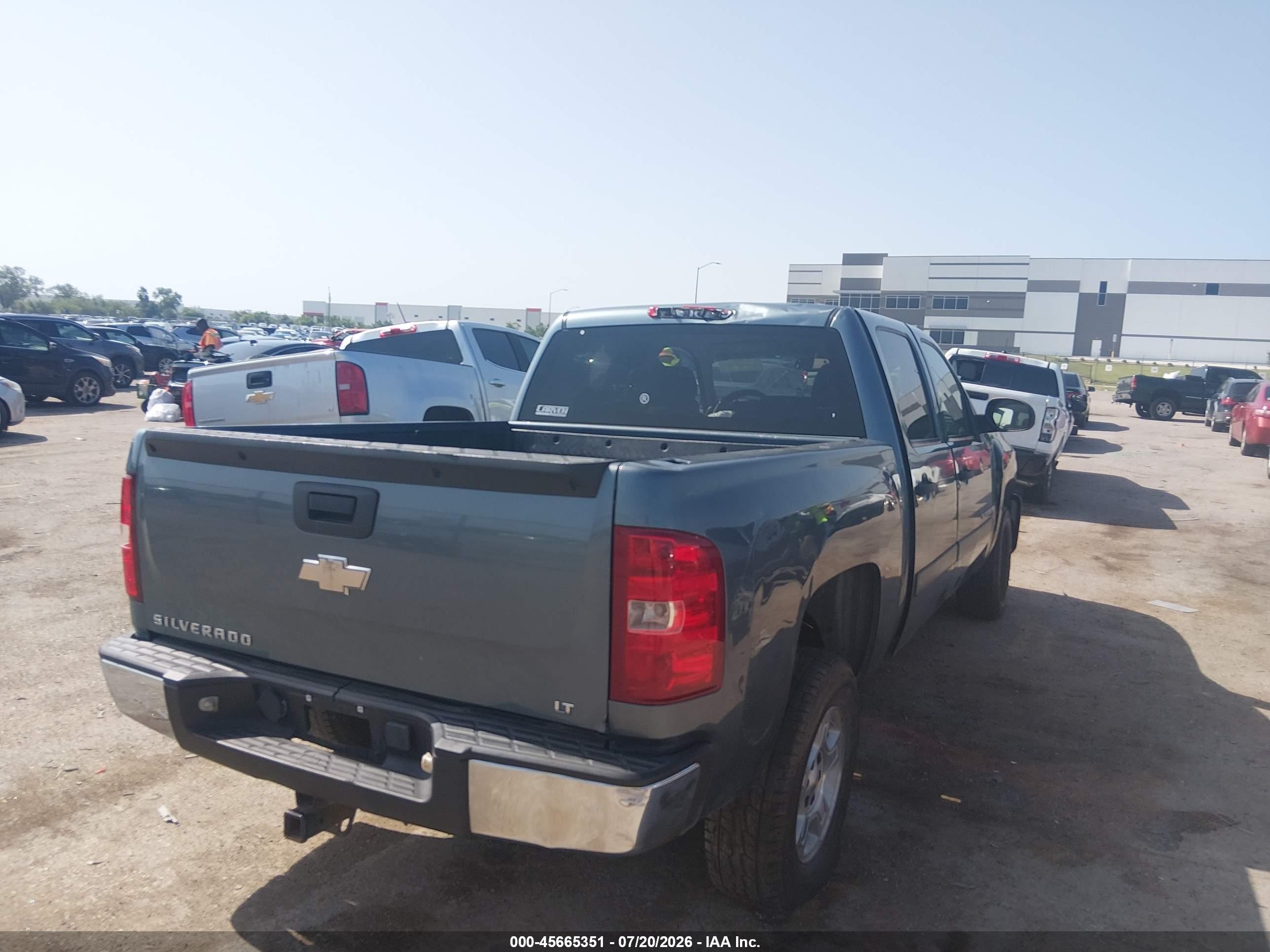 2008 Chevrolet Silverado 1500 Lt1 Синий vin: 3GCEC13JX8G141351