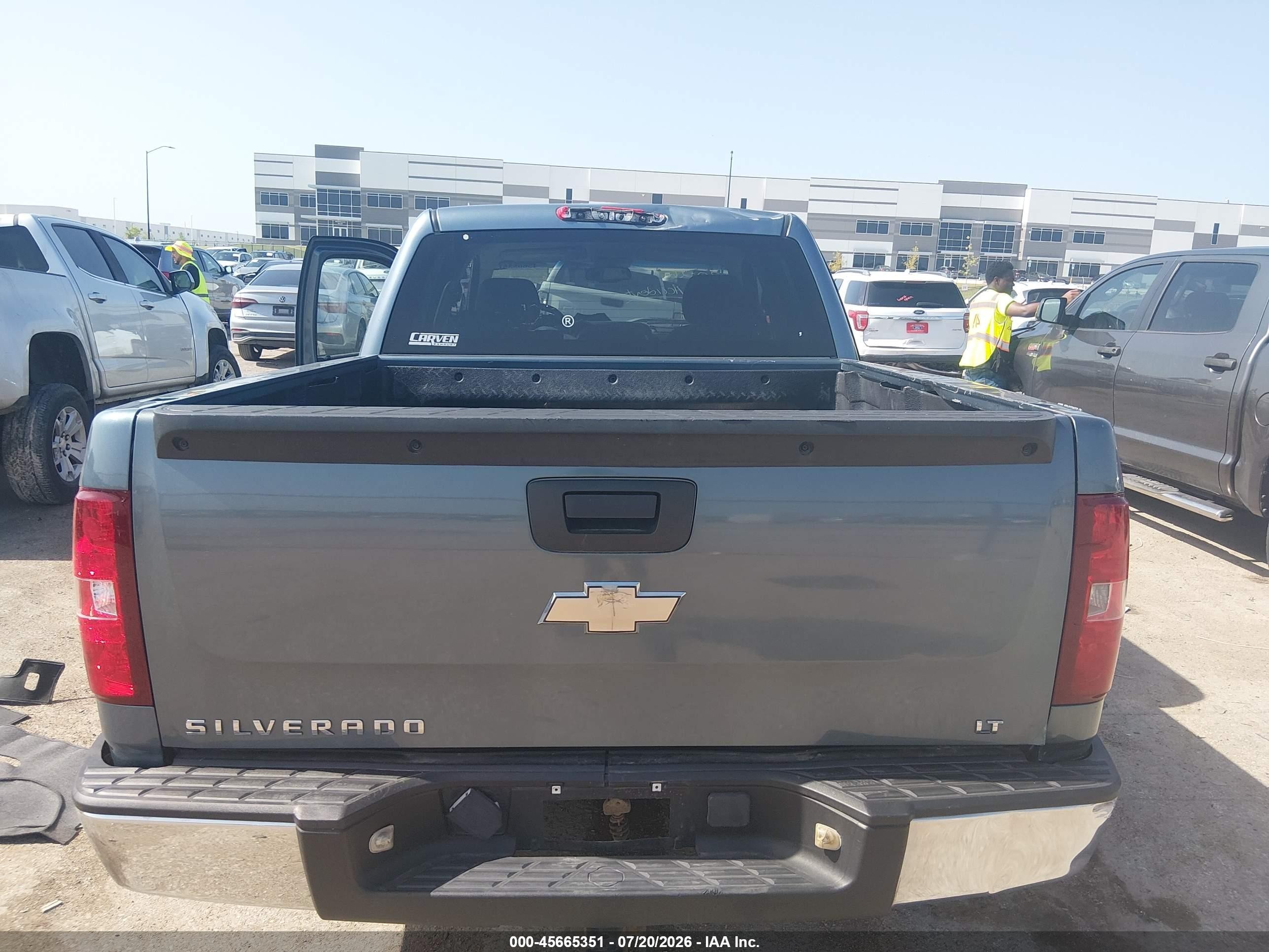 2008 Chevrolet Silverado 1500 Lt1 Синий vin: 3GCEC13JX8G141351