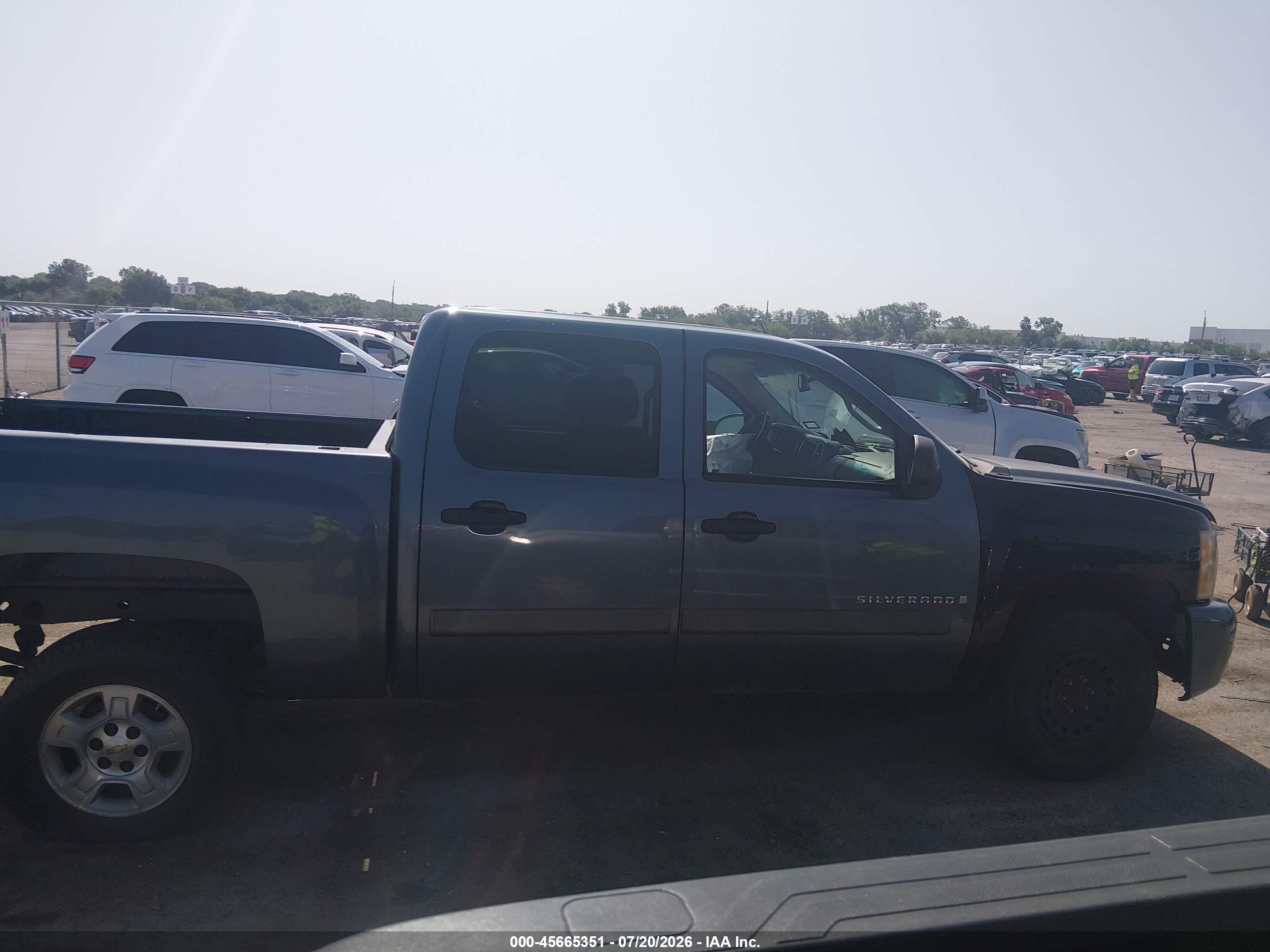 2008 Chevrolet Silverado 1500 Lt1 Синий vin: 3GCEC13JX8G141351