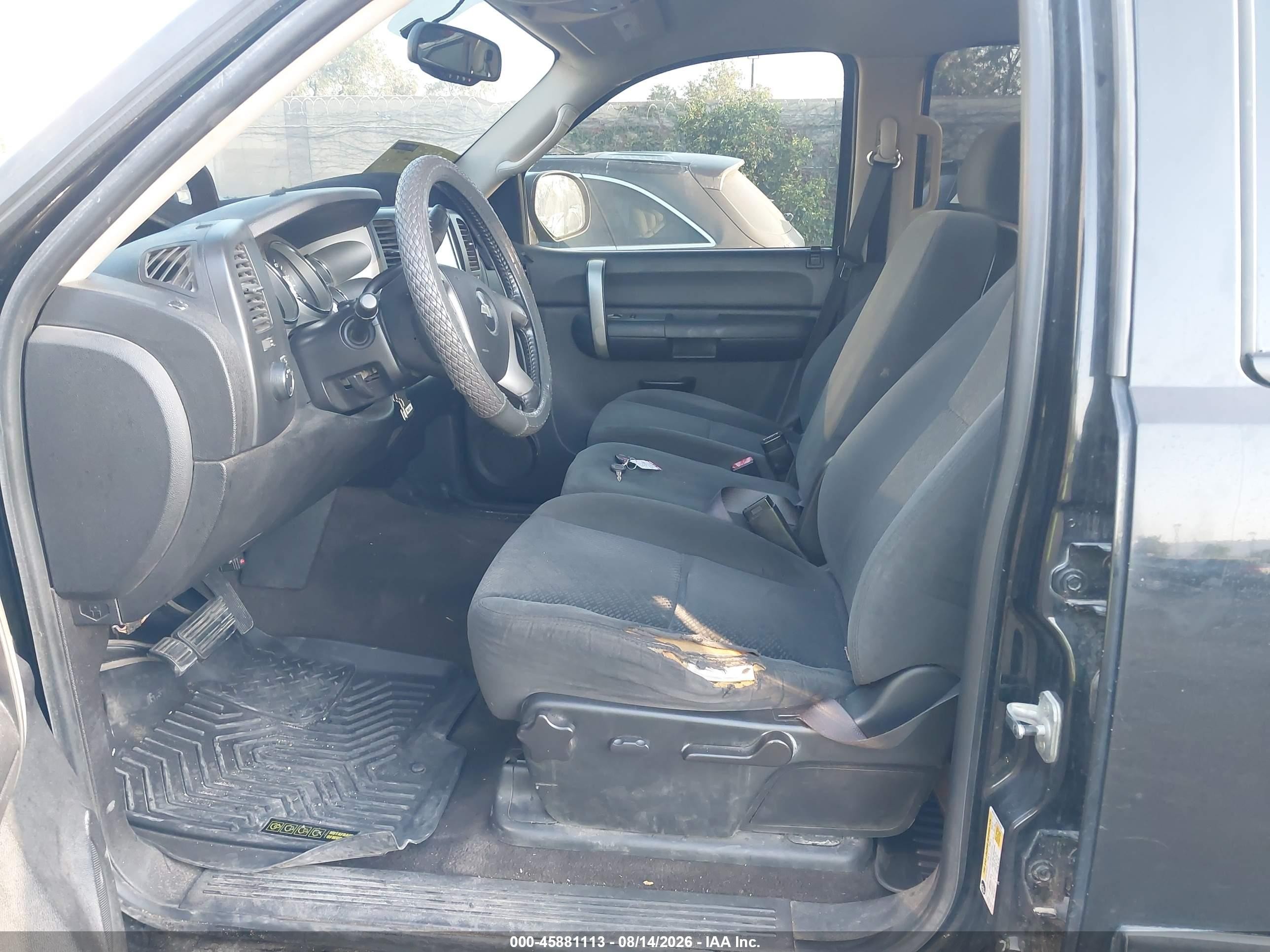 2008 Chevrolet Silverado 1500 Lt1 Black vin: 3GCEC13JX8G225329