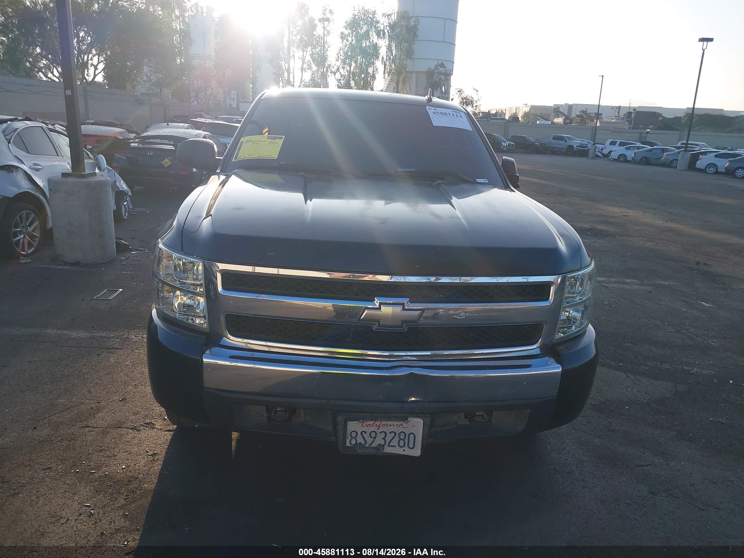 2008 Chevrolet Silverado 1500 Lt1 Black vin: 3GCEC13JX8G225329