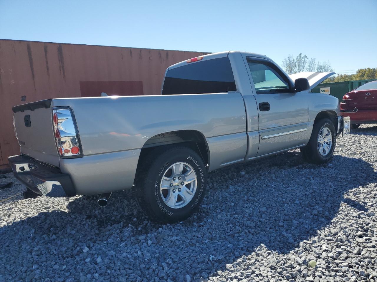 2006 Chevrolet Silverado C1500 Beige vin: 3GCEC14T46G129256