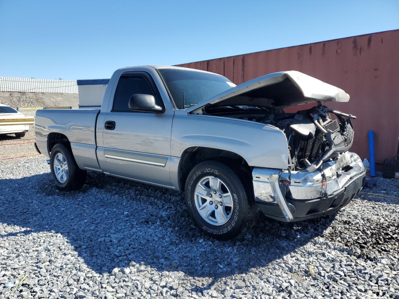 2006 Chevrolet Silverado C1500 Beige vin: 3GCEC14T46G129256