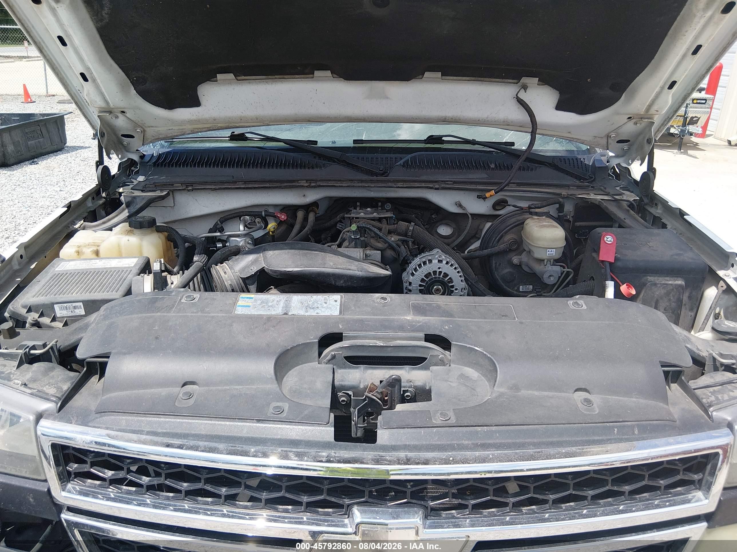 2006 Chevrolet Silverado 1500 Work Truck White vin: 3GCEC14V36G142517